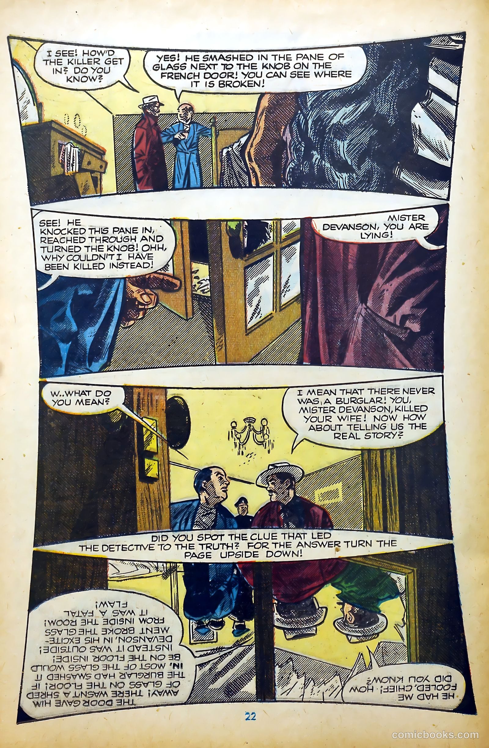 Crime and Punishment #67 (1954) — page 24 of 36