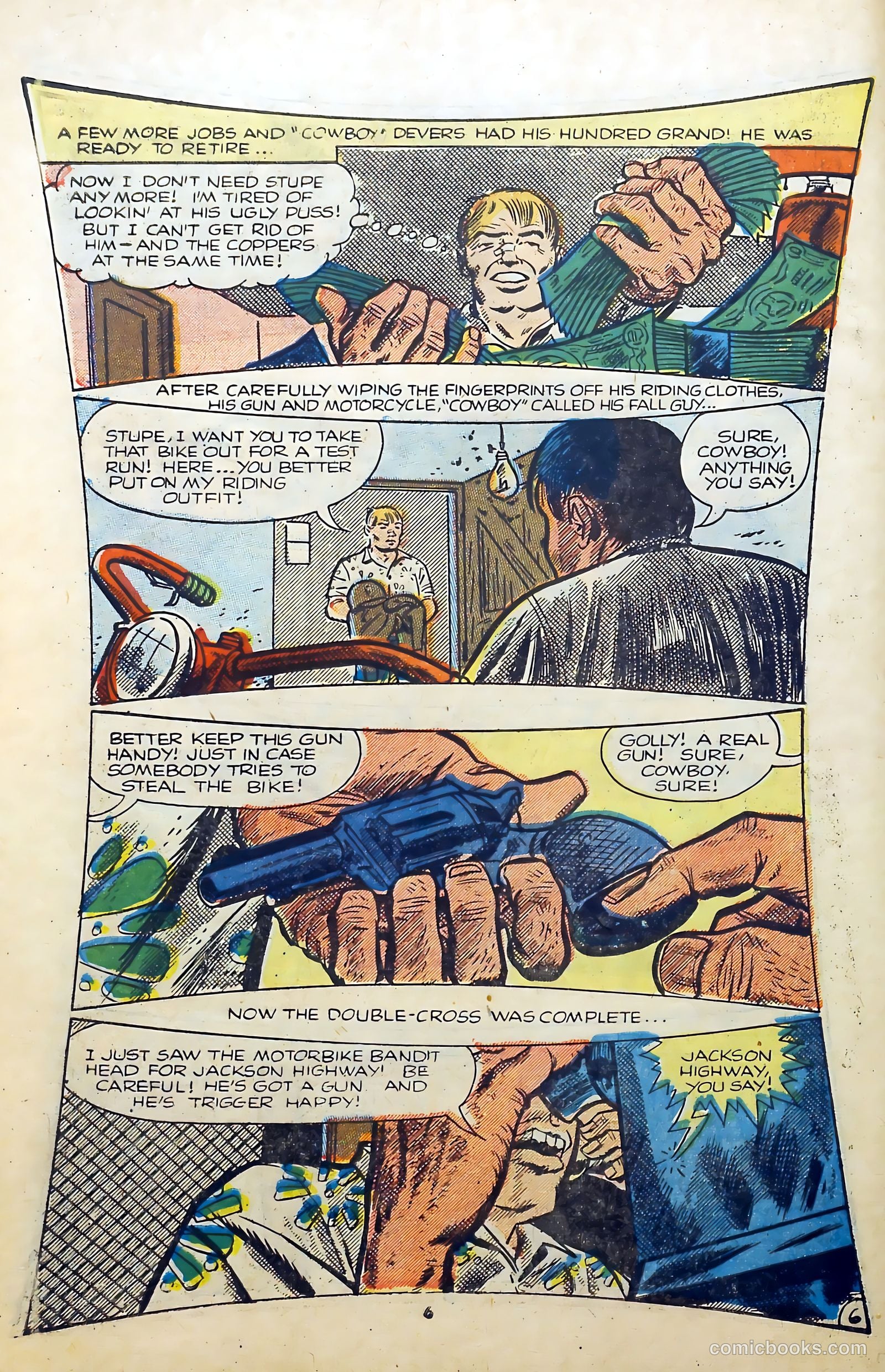 Crime and Punishment #68 (1954) — page 8 of 36