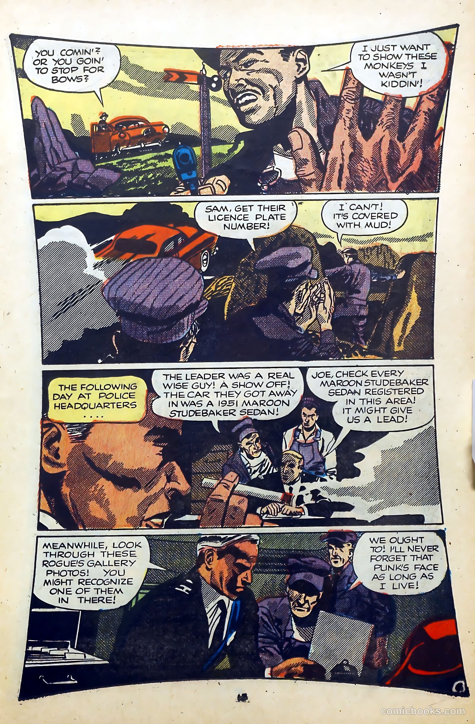 Crime and Punishment #68 (1954) — page 17 of 36