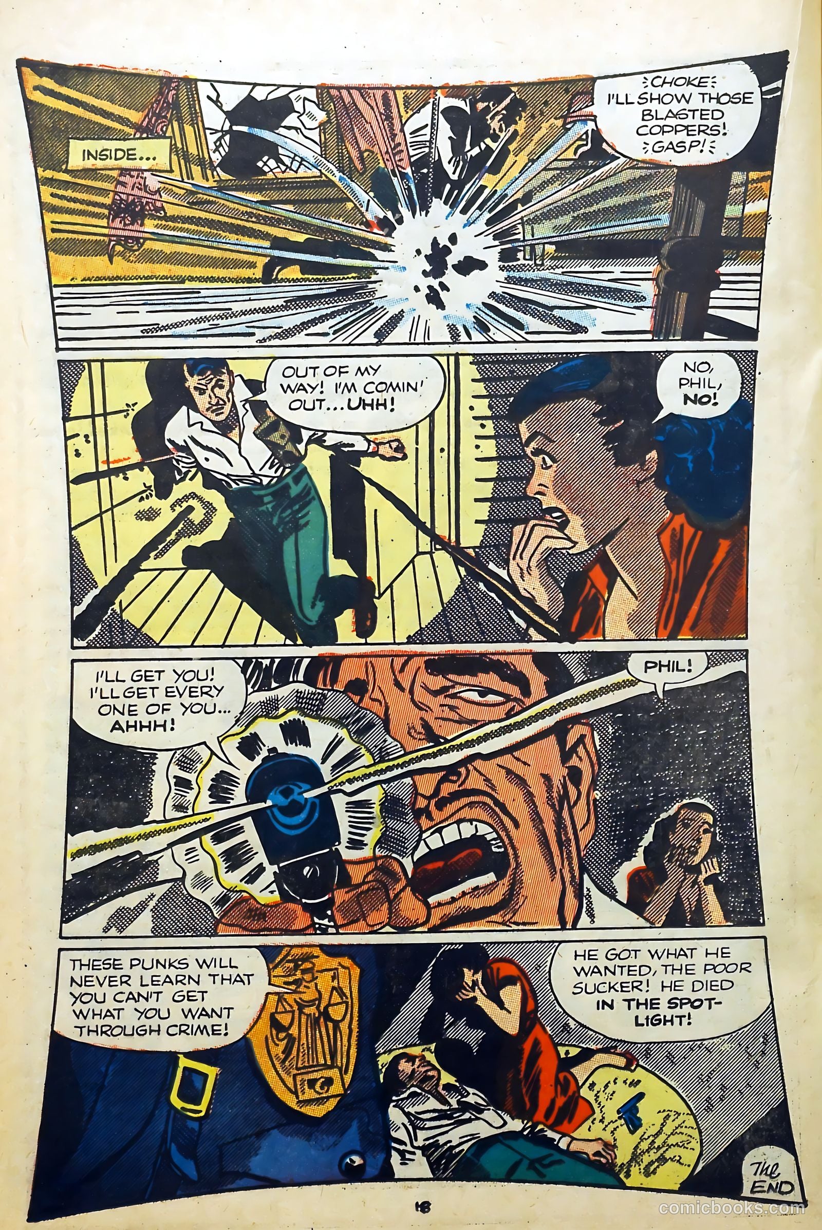 Crime and Punishment #68 (1954) — page 20 of 36