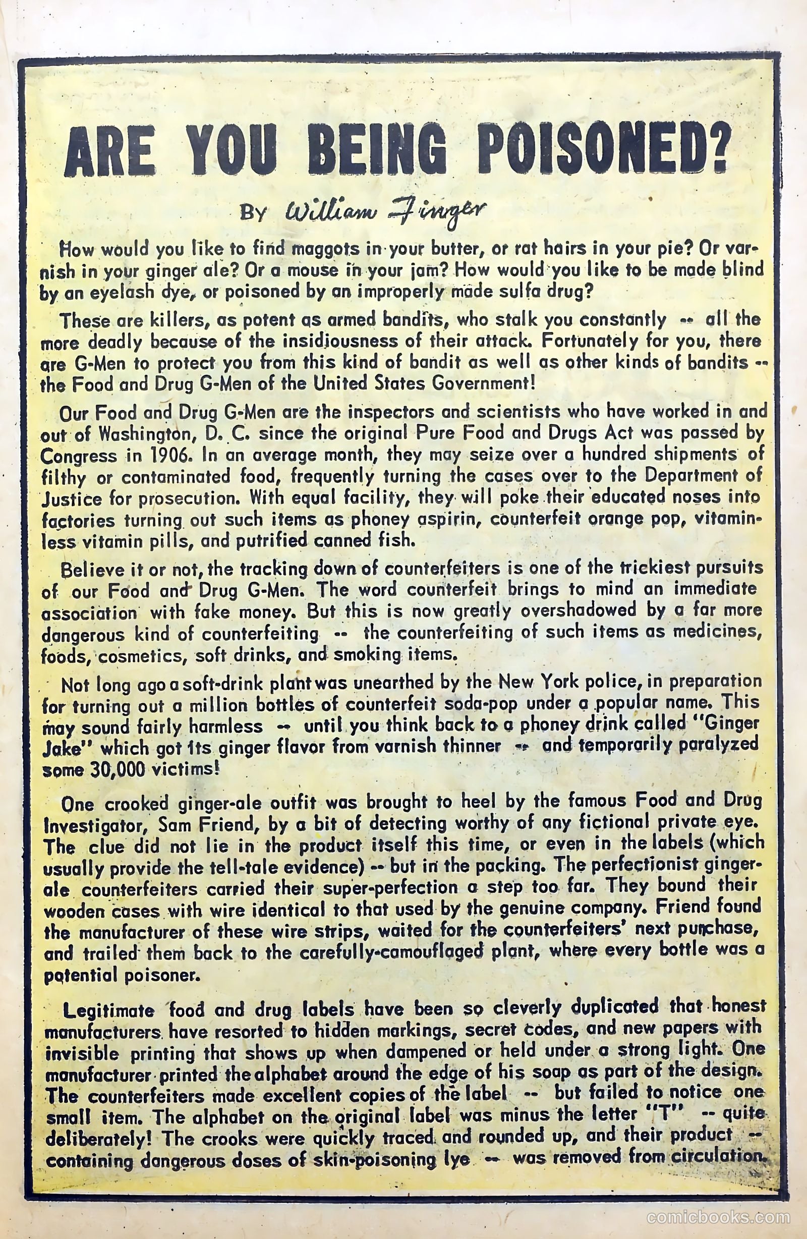 Crime and Punishment #68 (1954) — page 21 of 36