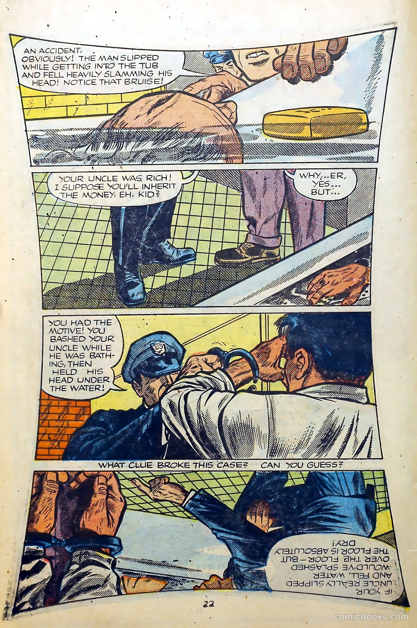 Crime and Punishment #68 (1954) — page 24 of 36