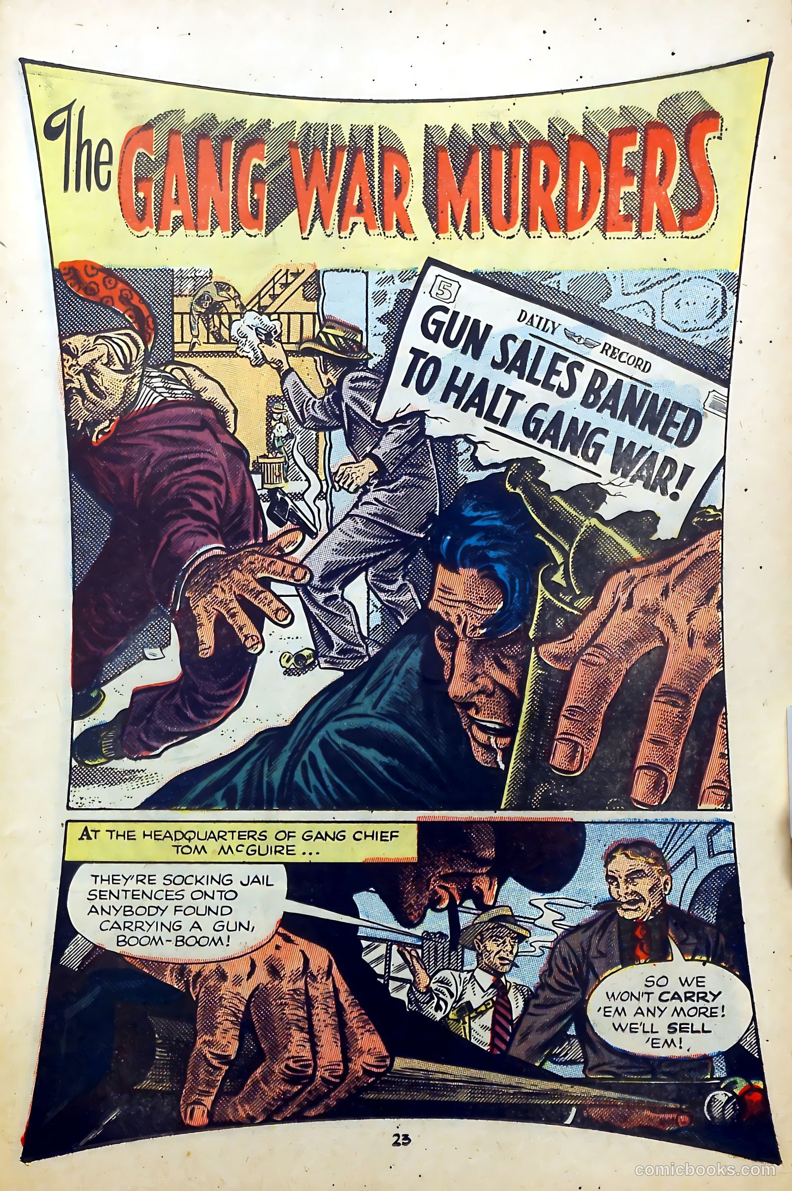Crime and Punishment #68 (1954) — page 25 of 36