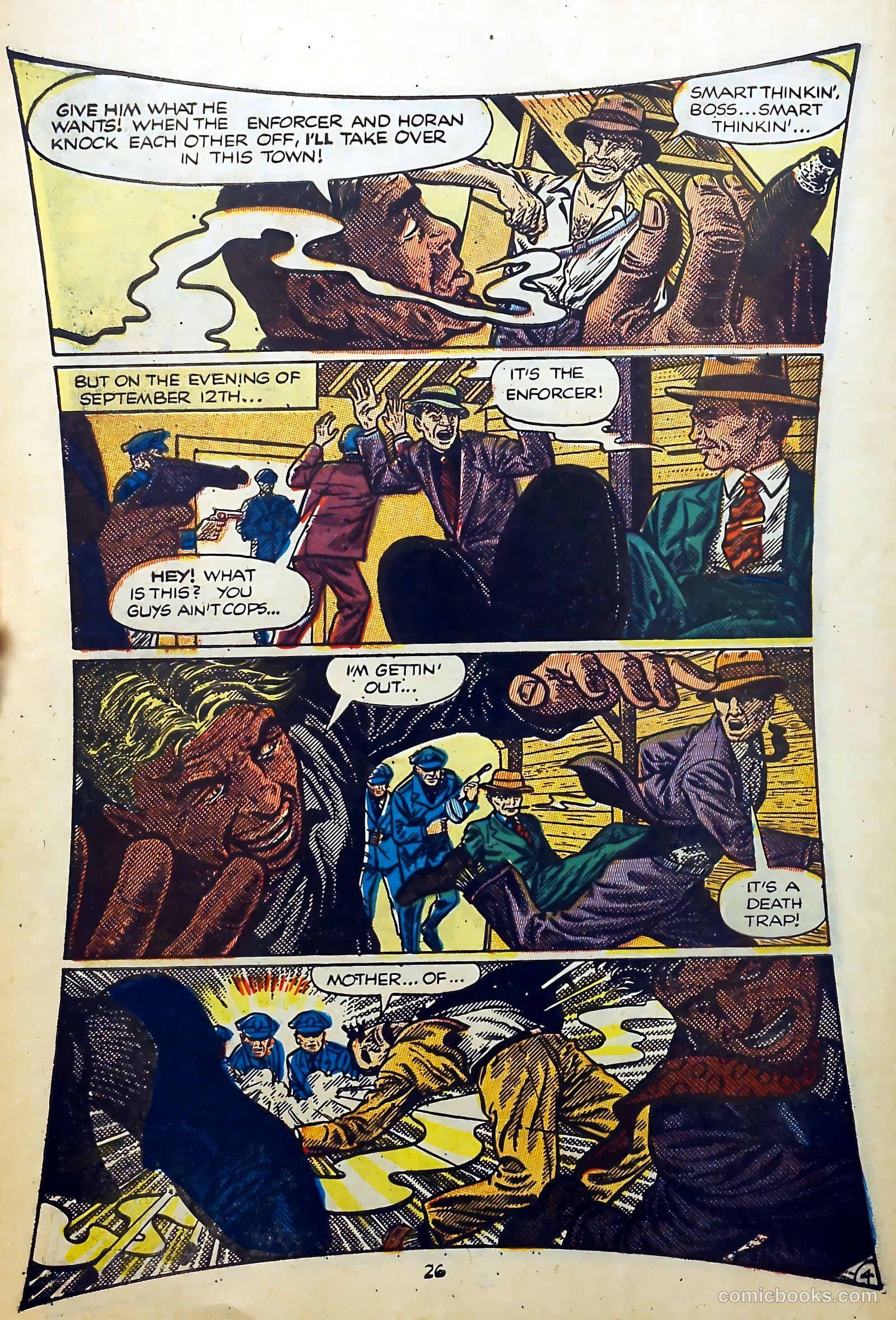 Crime and Punishment #68 (1954) — page 28 of 36