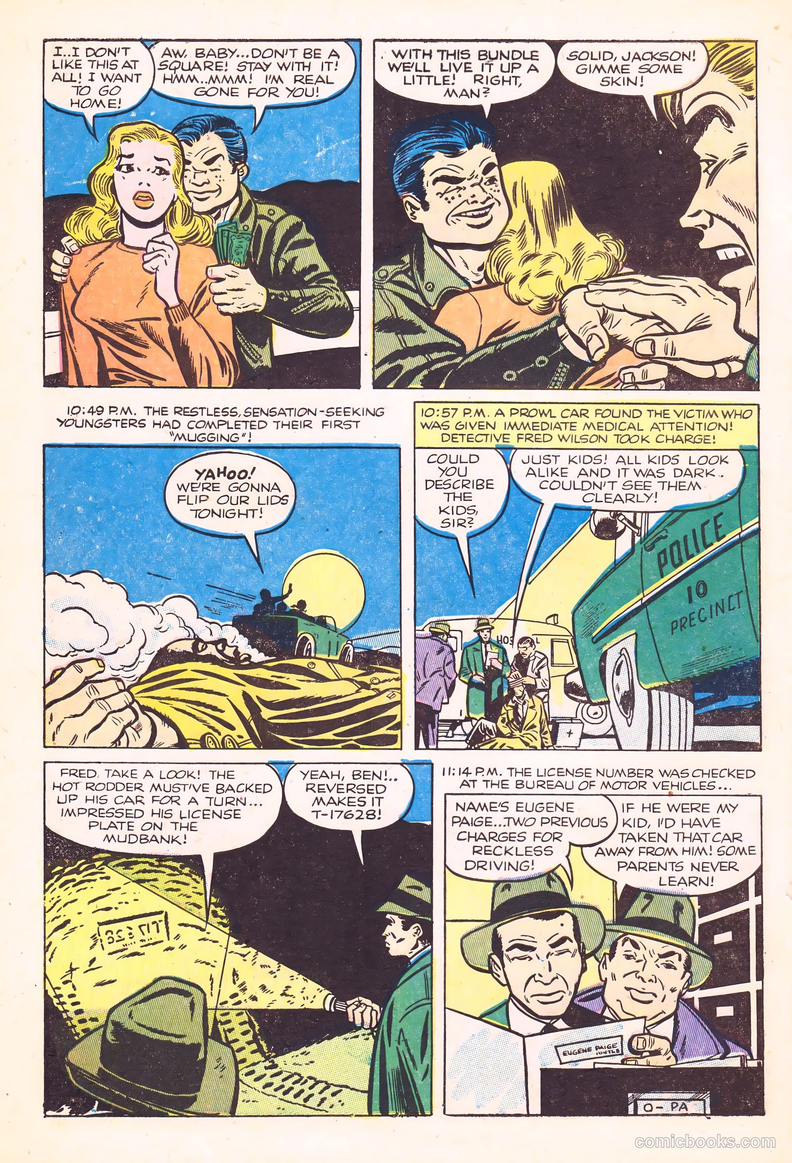 Crime and Punishment #69 (1954) — page 6 of 37