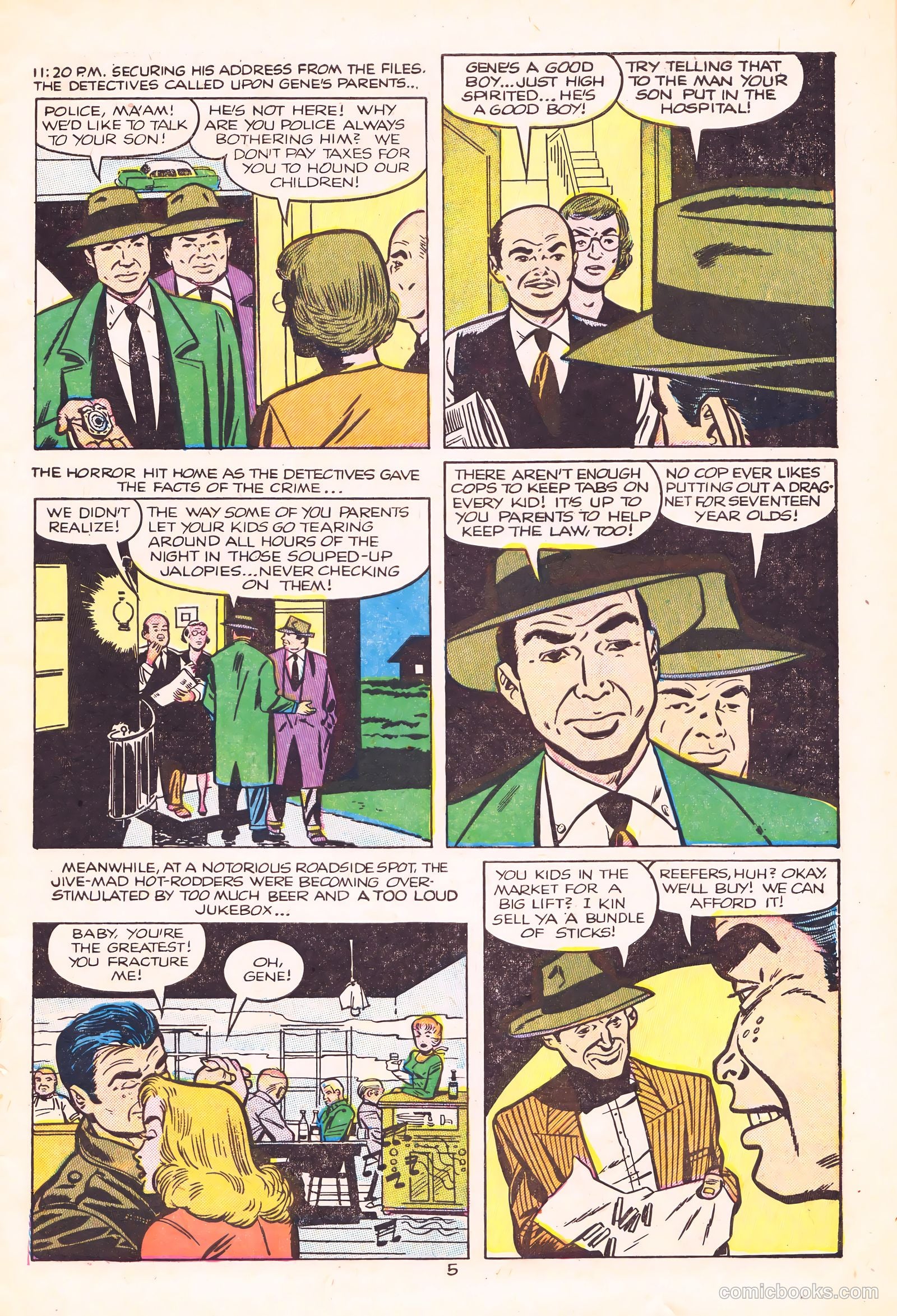Crime and Punishment #69 (1954) — page 7 of 37
