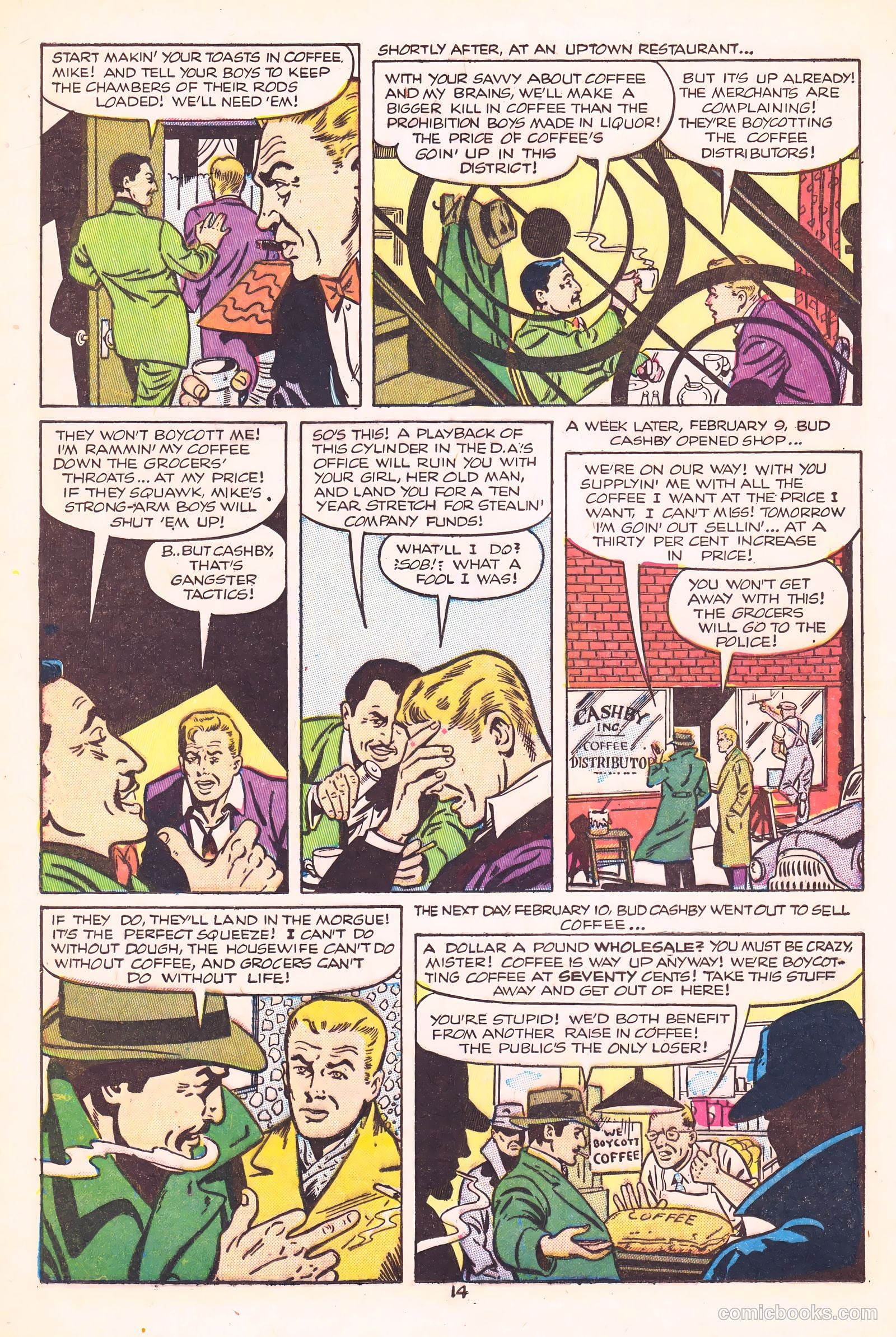 Crime and Punishment #69 (1954) — page 16 of 37