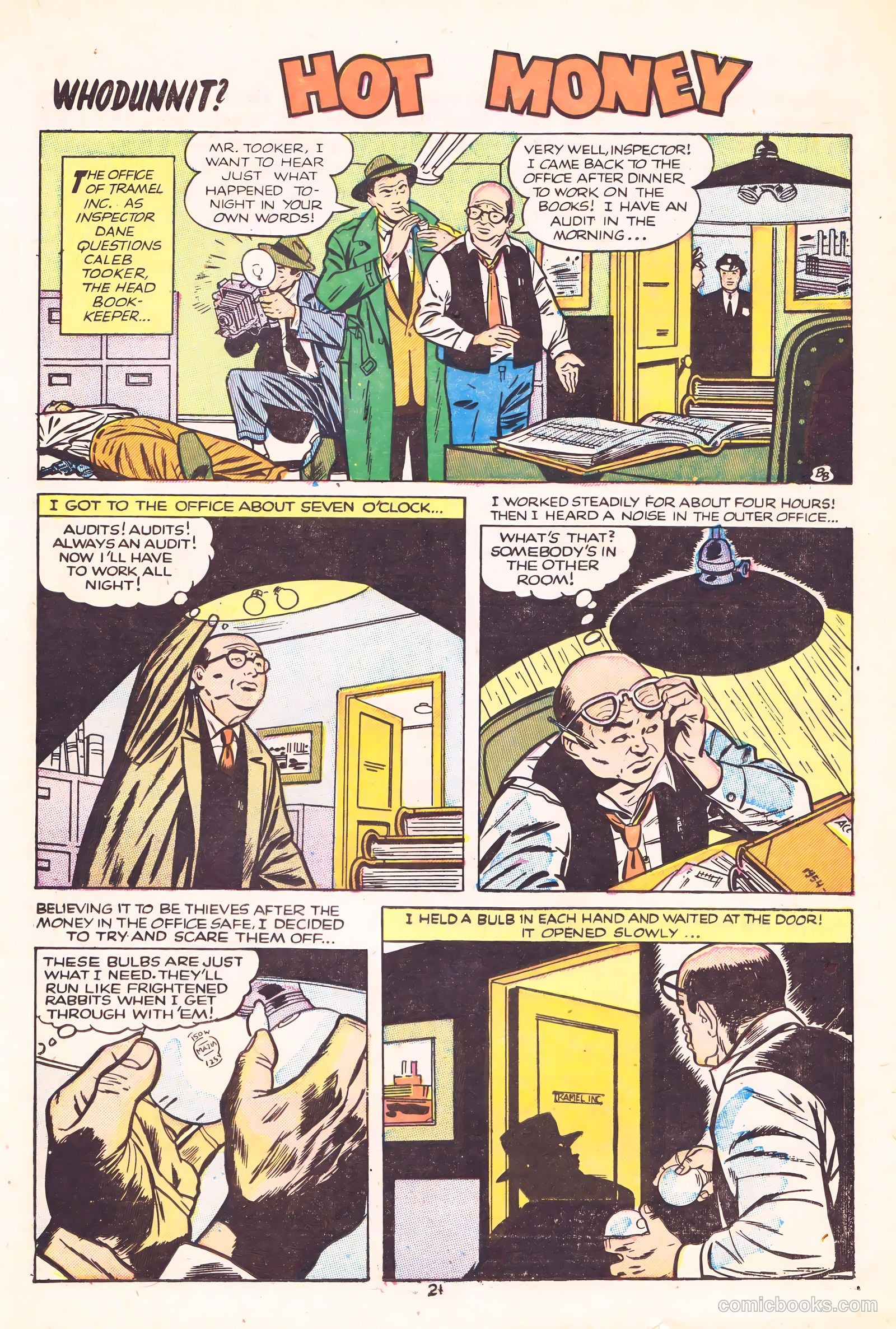 Crime and Punishment #69 (1954) — page 23 of 37