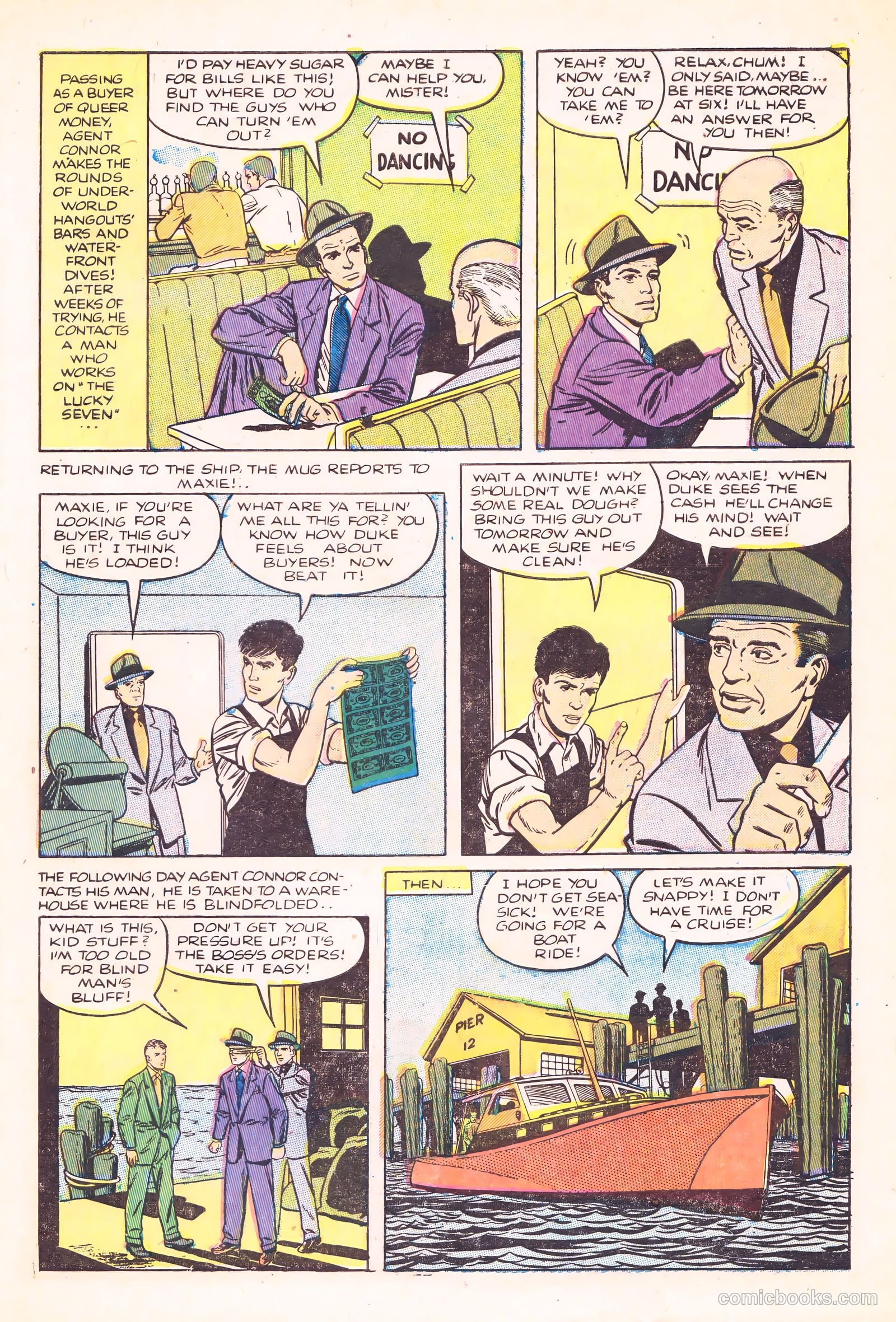 Crime and Punishment #69 (1954) — page 28 of 37