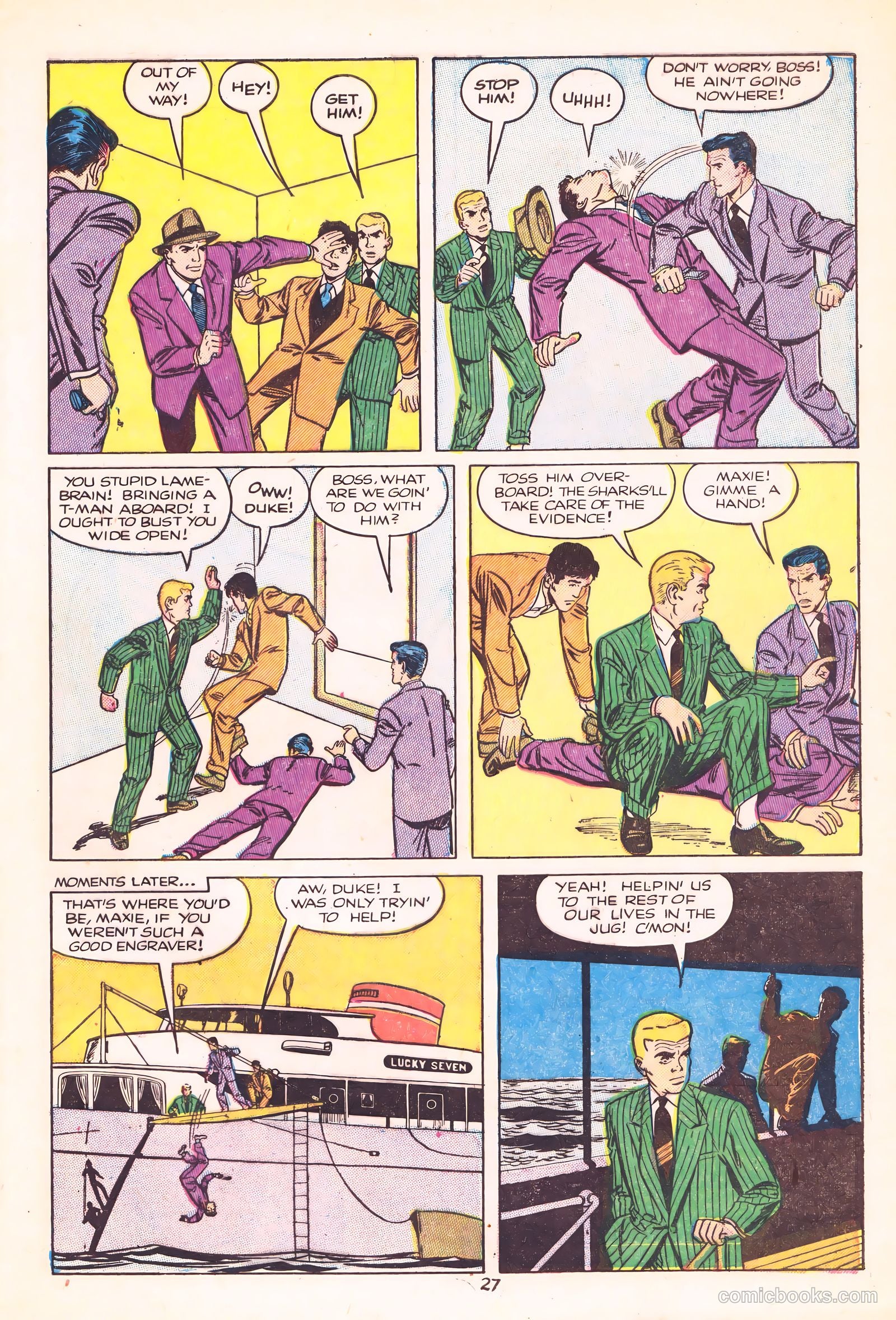 Crime and Punishment #69 (1954) — page 30 of 37