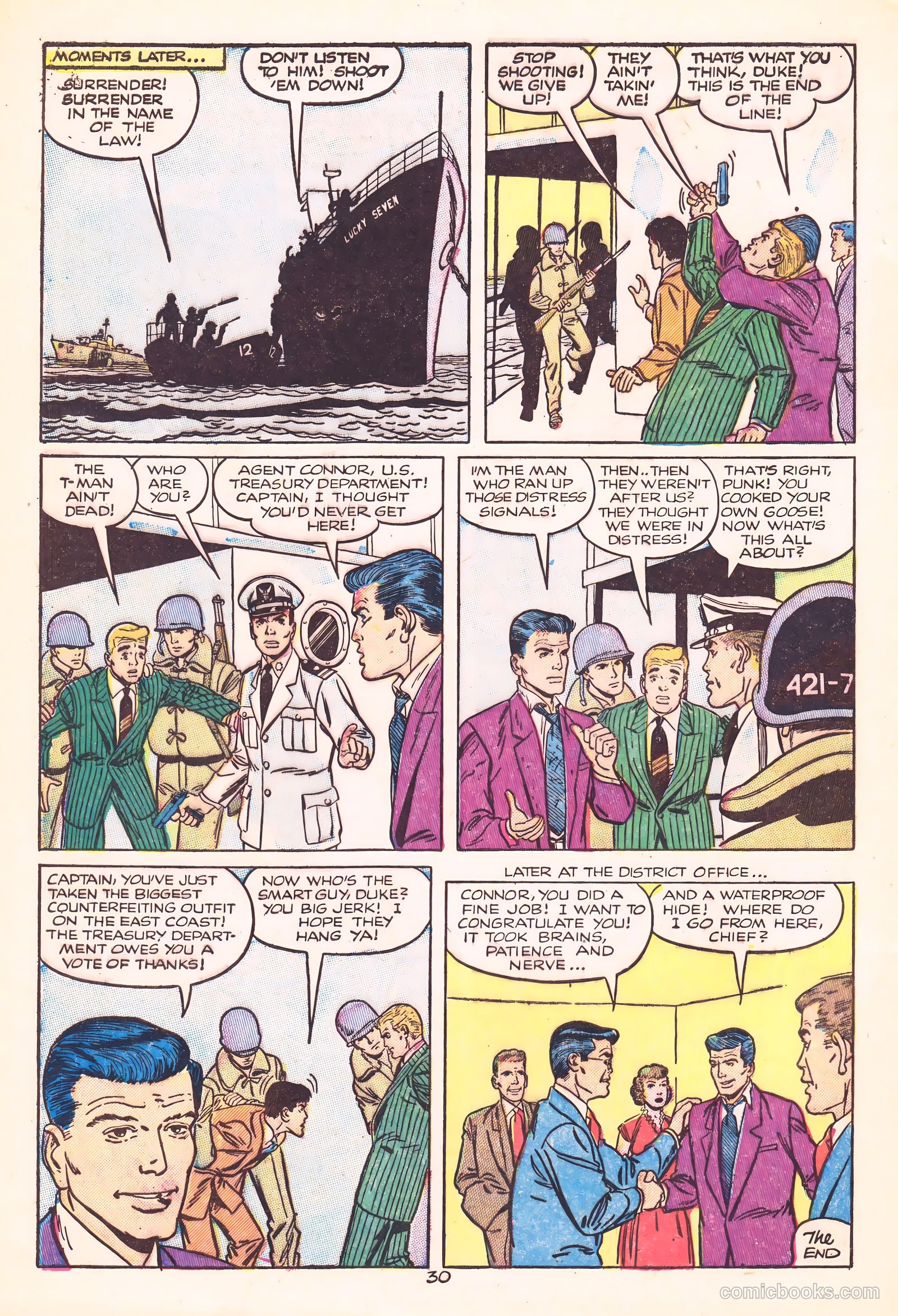 Crime and Punishment #69 (1954) — page 33 of 37