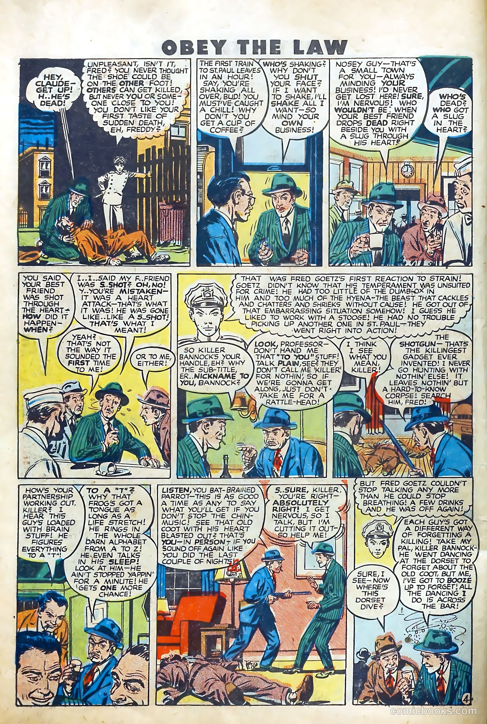Crime and Punishment #7 (1948) — page 6 of 52