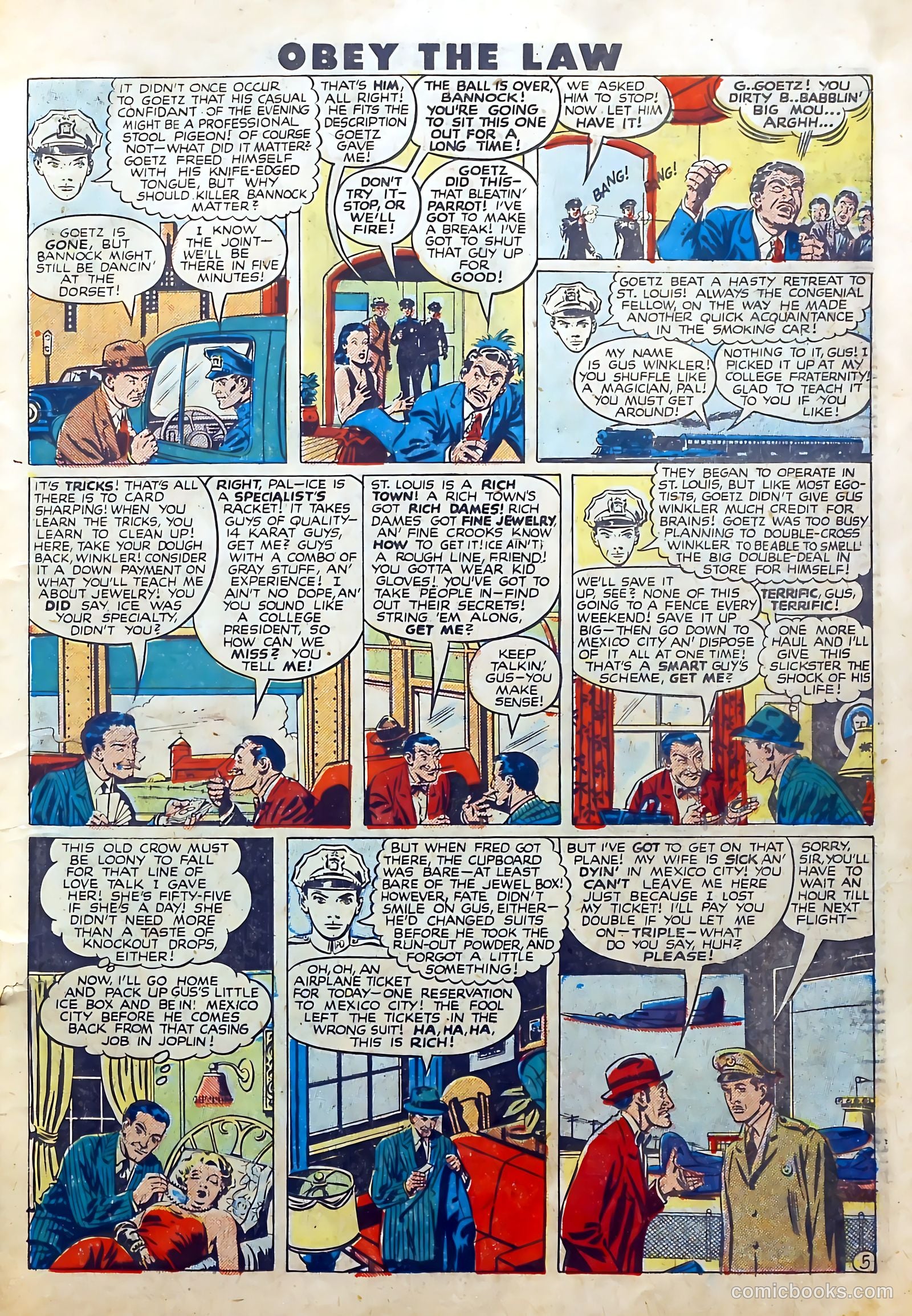 Crime and Punishment #7 (1948) — page 7 of 52