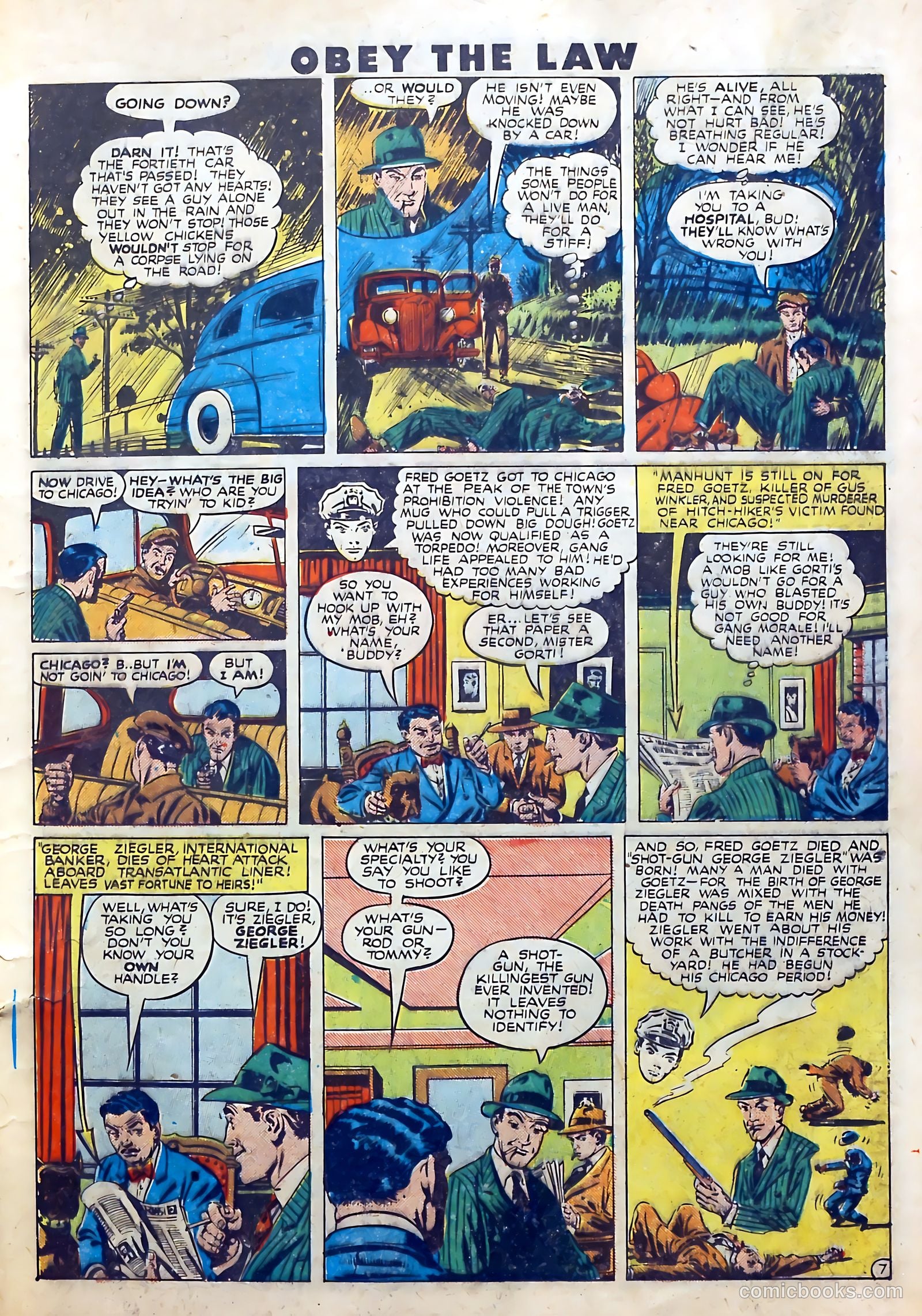 Crime and Punishment #7 (1948) — page 9 of 52