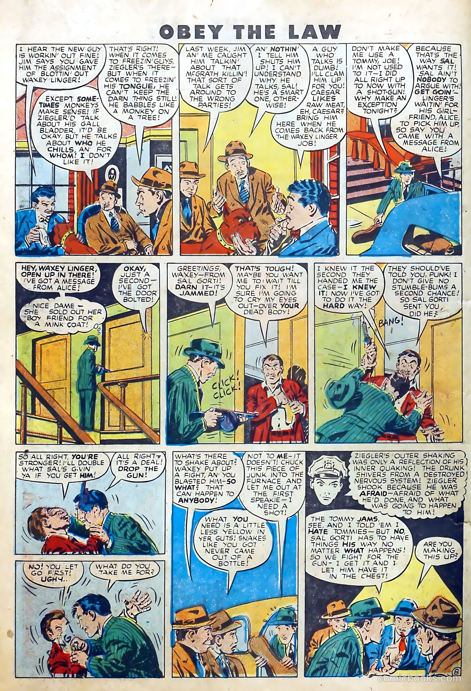 Crime and Punishment #7 (1948) — page 10 of 52