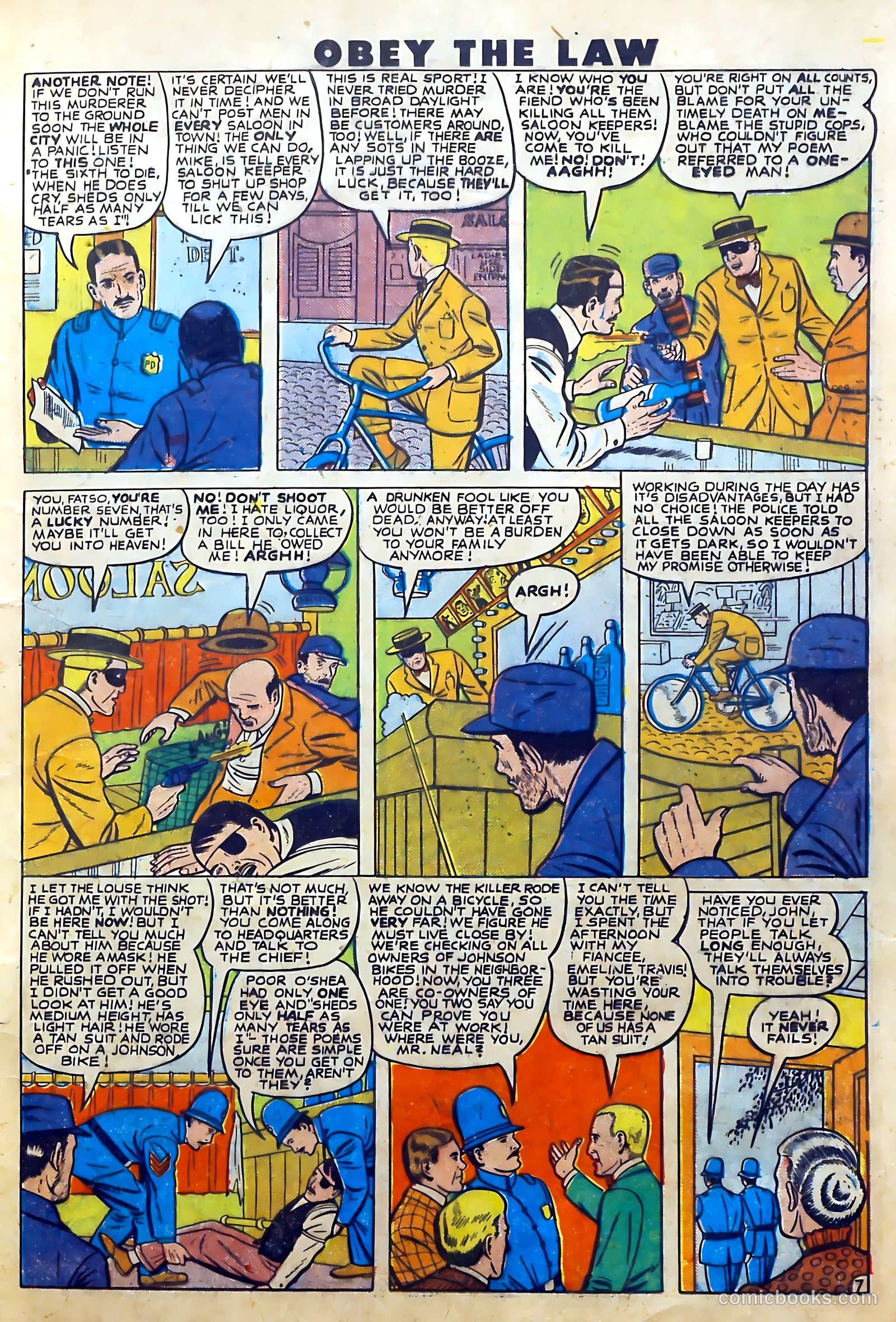 Crime and Punishment #7 (1948) — page 21 of 52