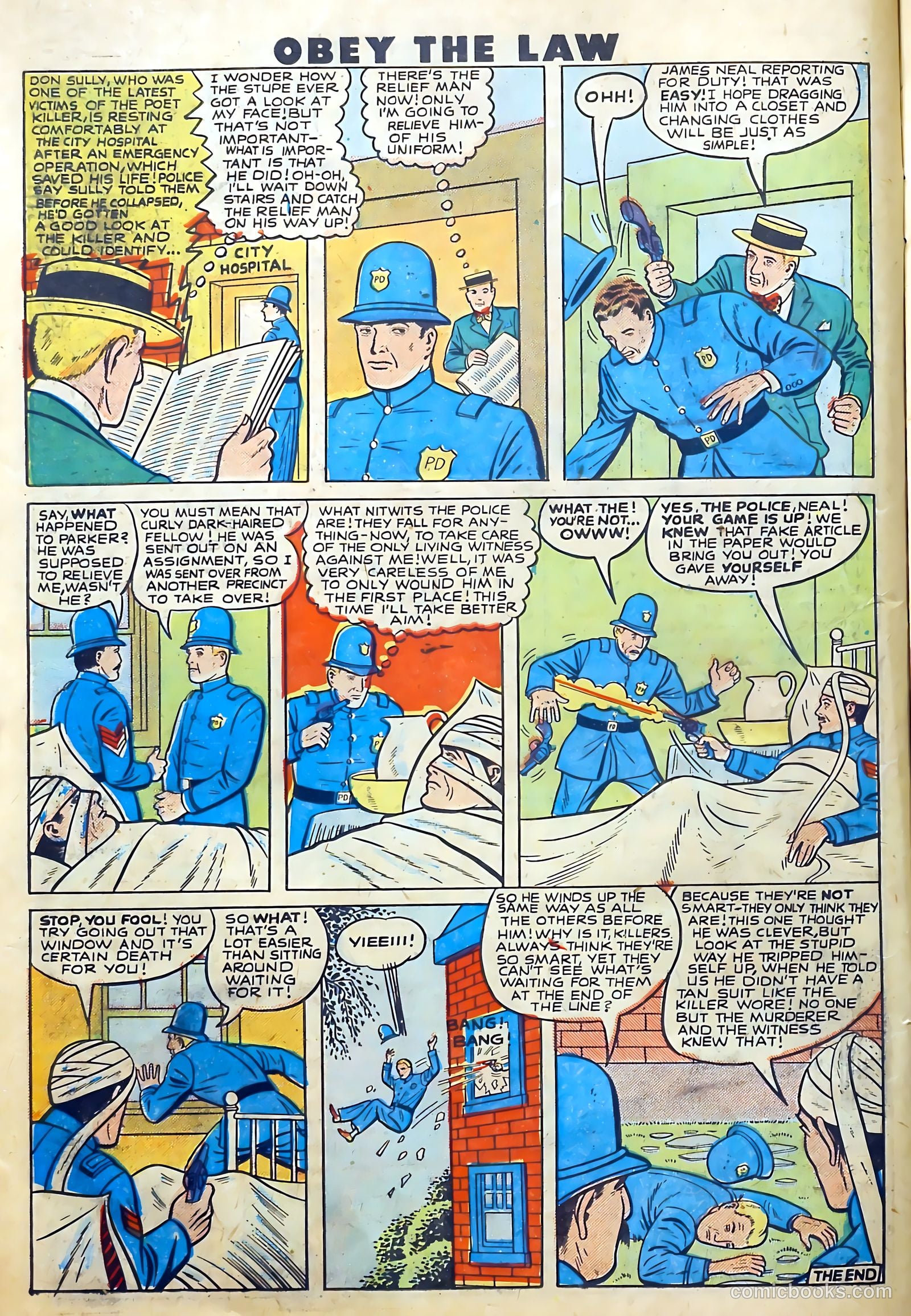 Crime and Punishment #7 (1948) — page 22 of 52