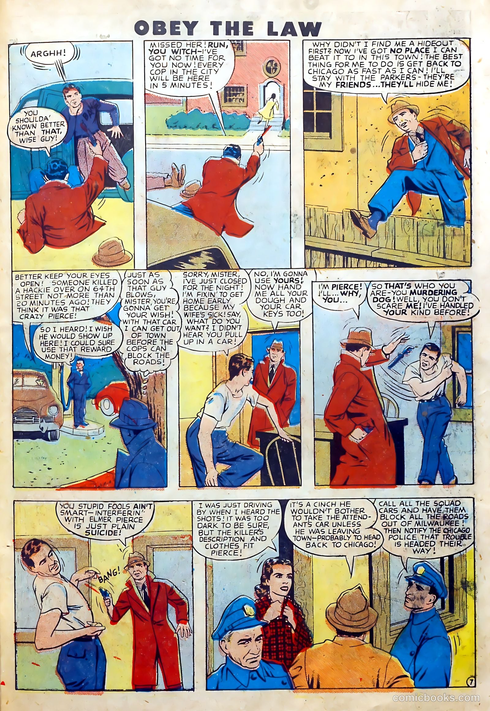 Crime and Punishment #7 (1948) — page 39 of 52