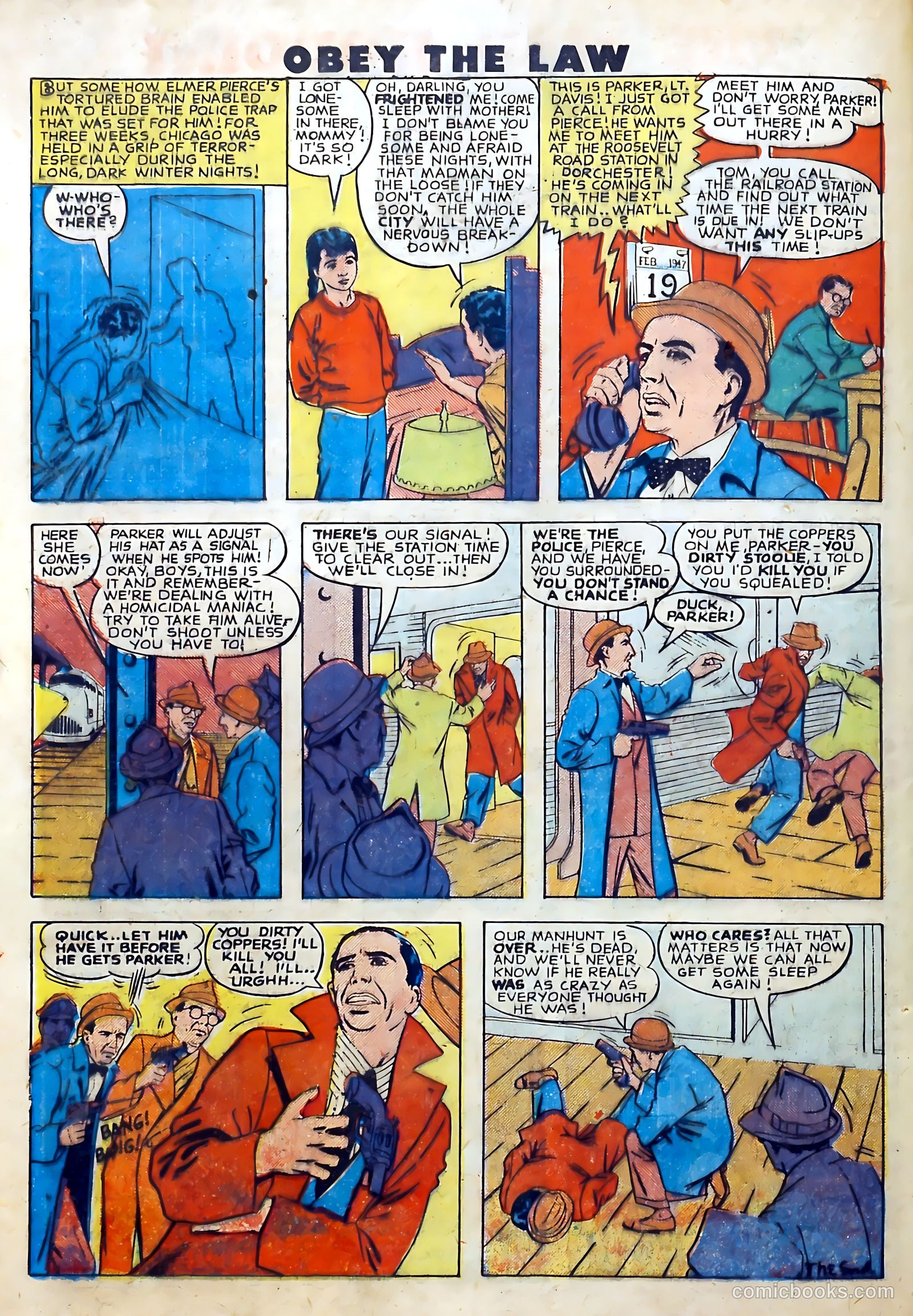 Crime and Punishment #7 (1948) — page 40 of 52