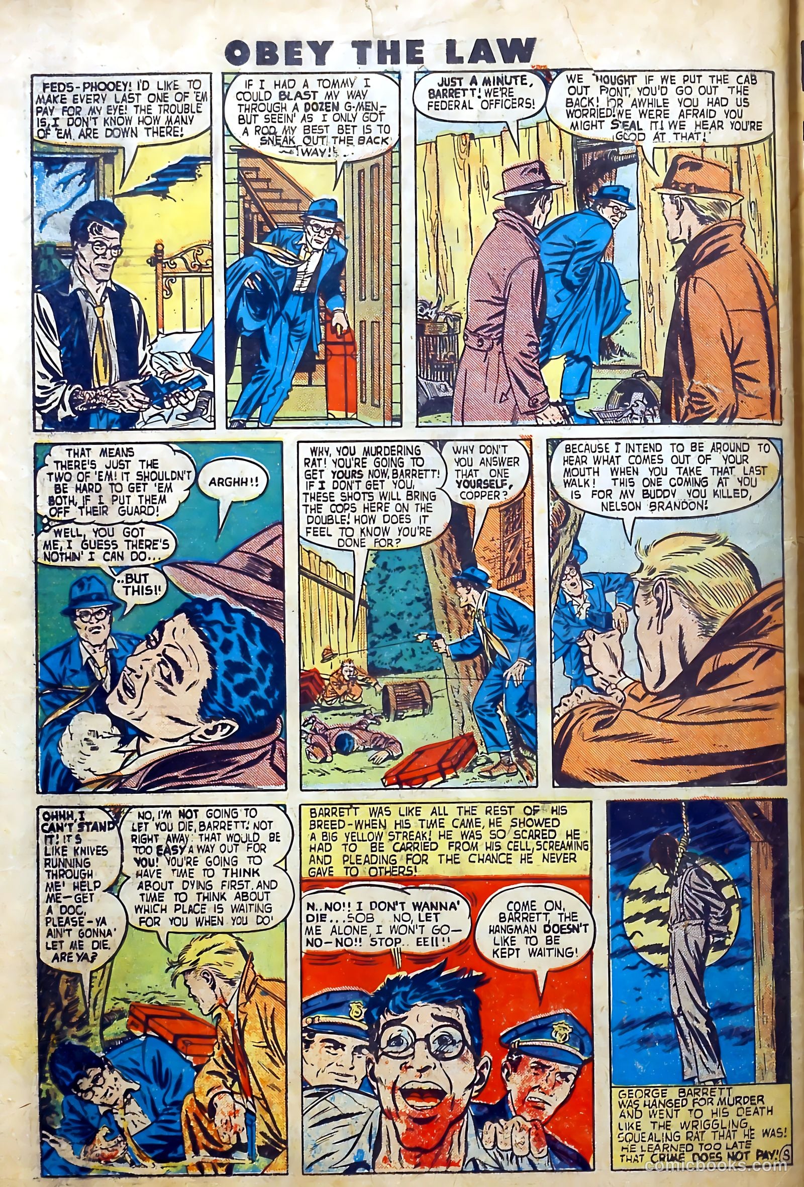 Crime and Punishment #7 (1948) — page 50 of 52