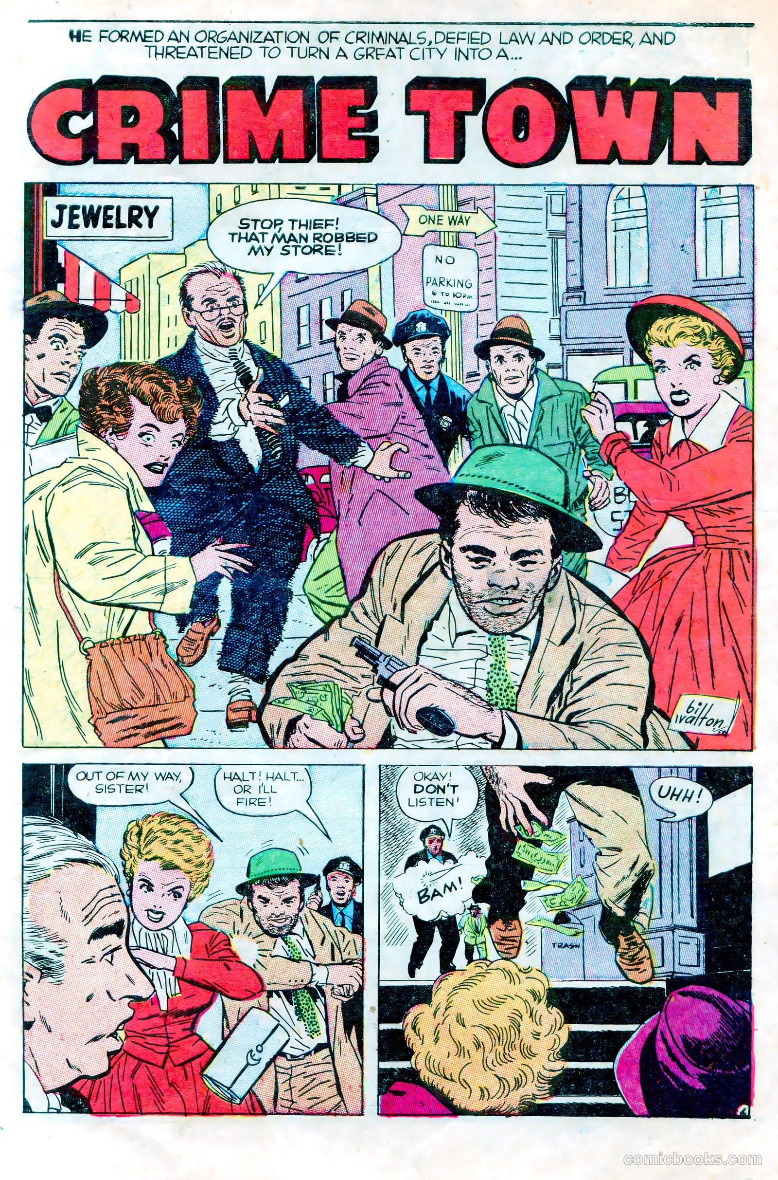 Crime and Punishment #70 (1954) — page 3 of 36