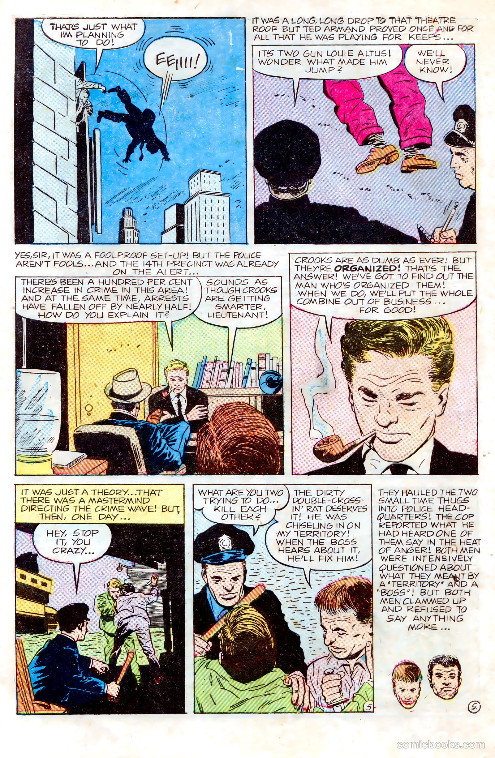 Crime and Punishment #70 (1954) — page 7 of 36