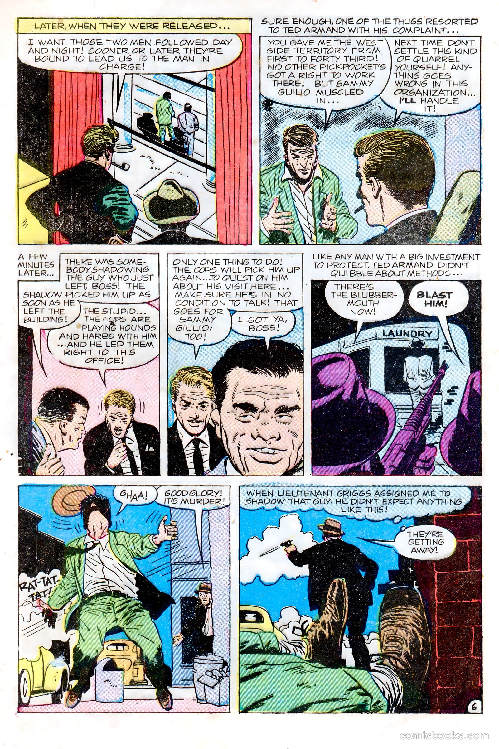 Crime and Punishment #70 (1954) — page 8 of 36