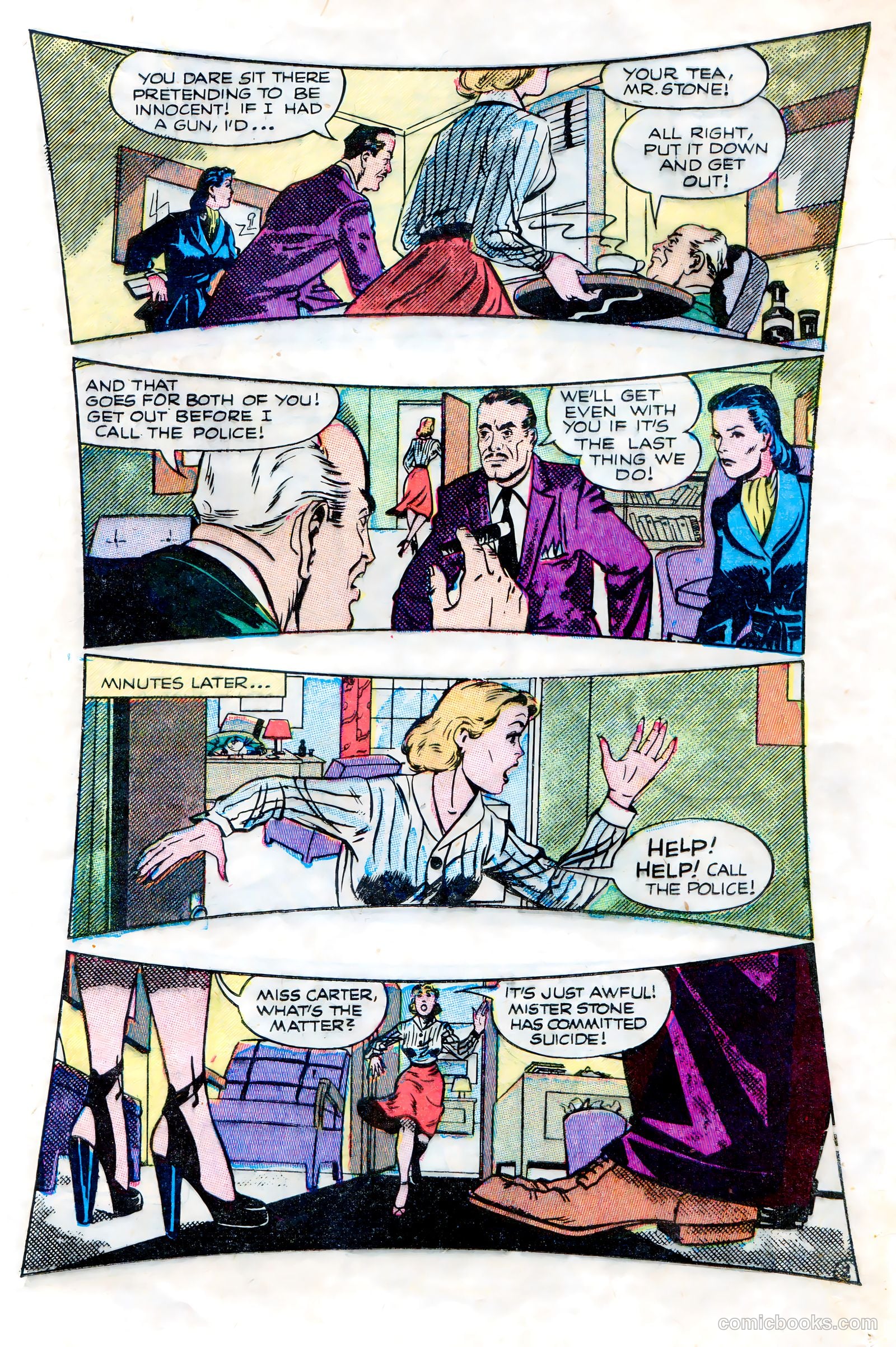 Crime and Punishment #70 (1954) — page 13 of 36