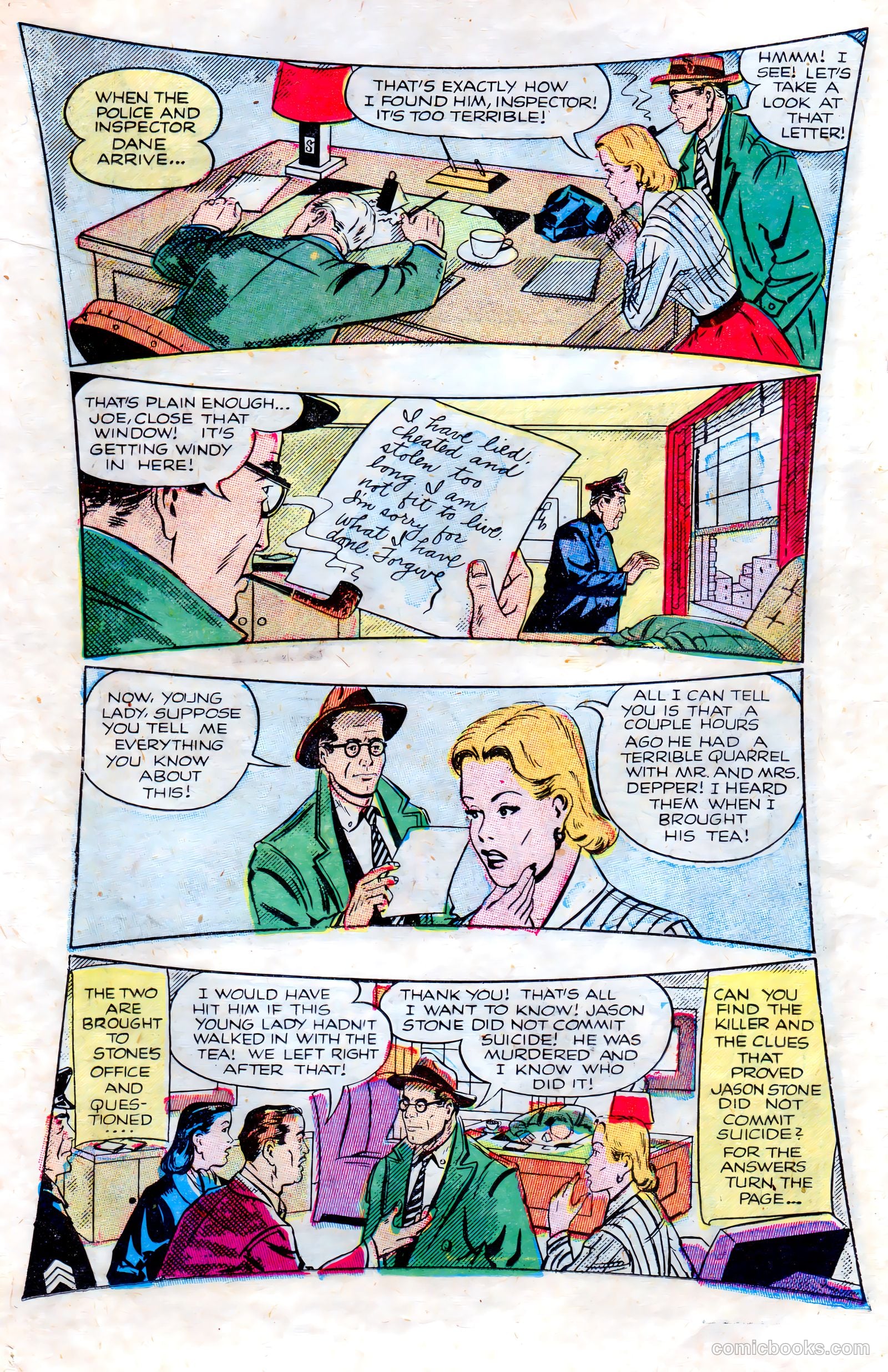 Crime and Punishment #70 (1954) — page 14 of 36