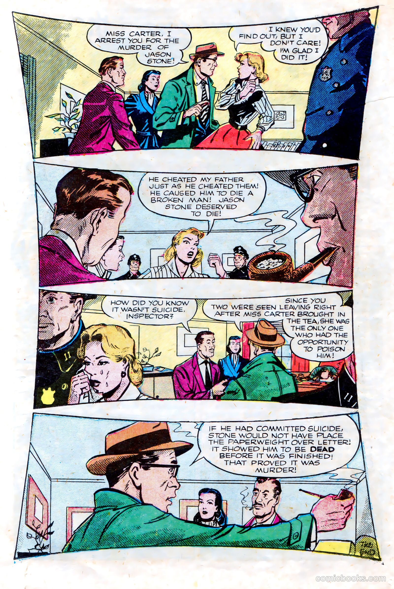 Crime and Punishment #70 (1954) — page 15 of 36