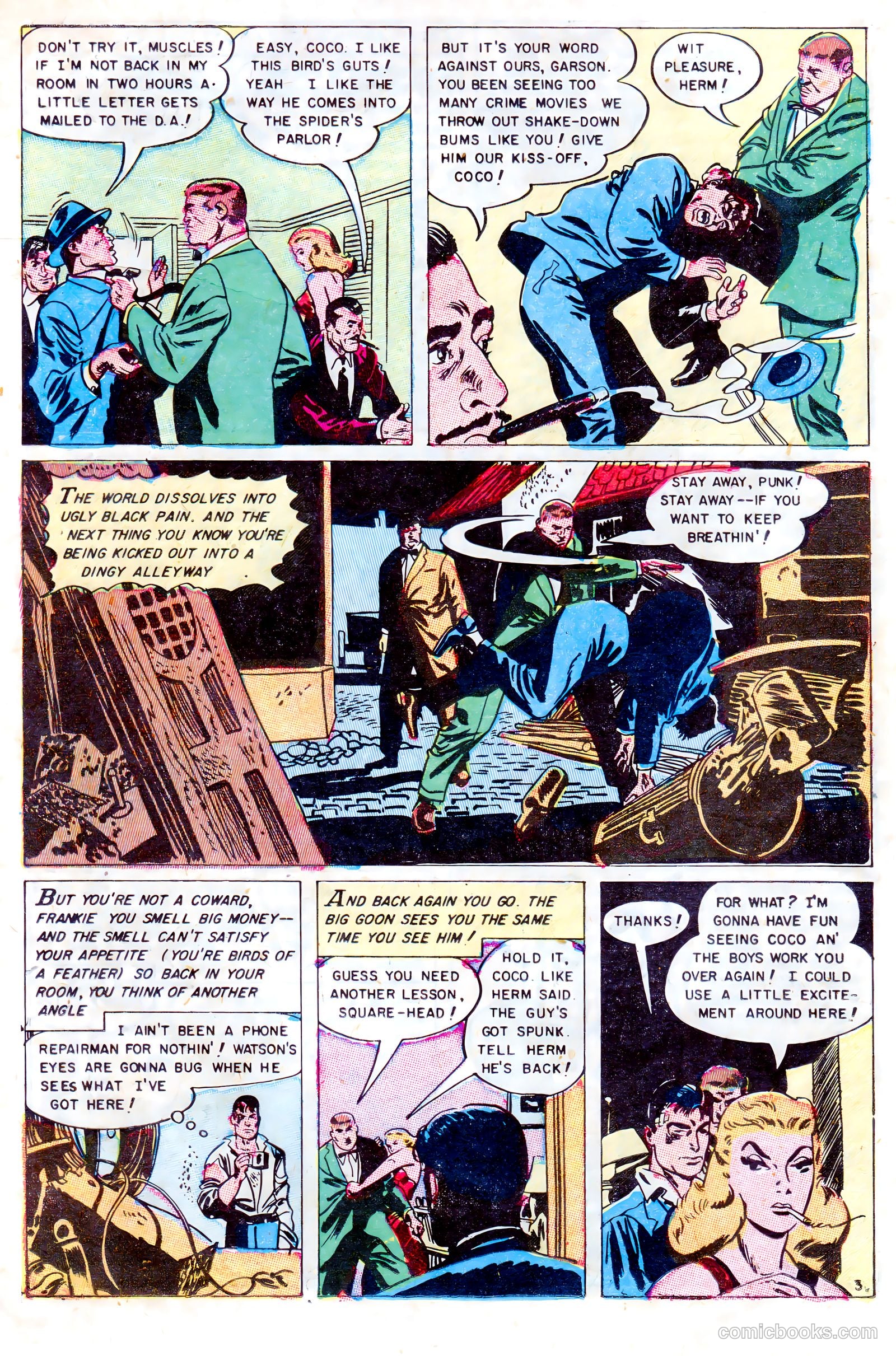 Crime and Punishment #70 (1954) — page 18 of 36