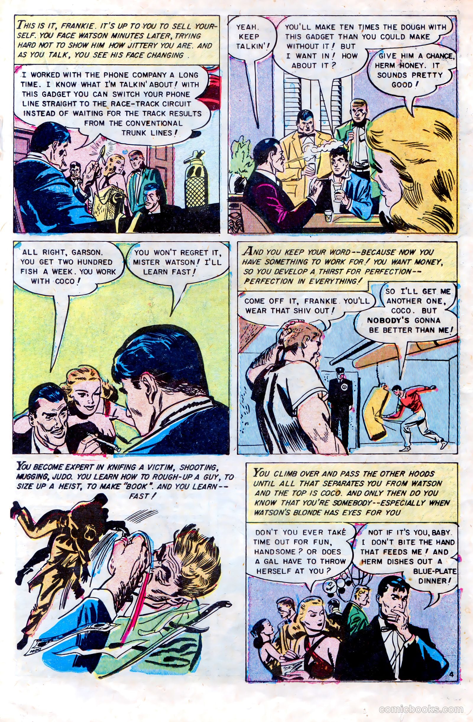Crime and Punishment #70 (1954) — page 19 of 36