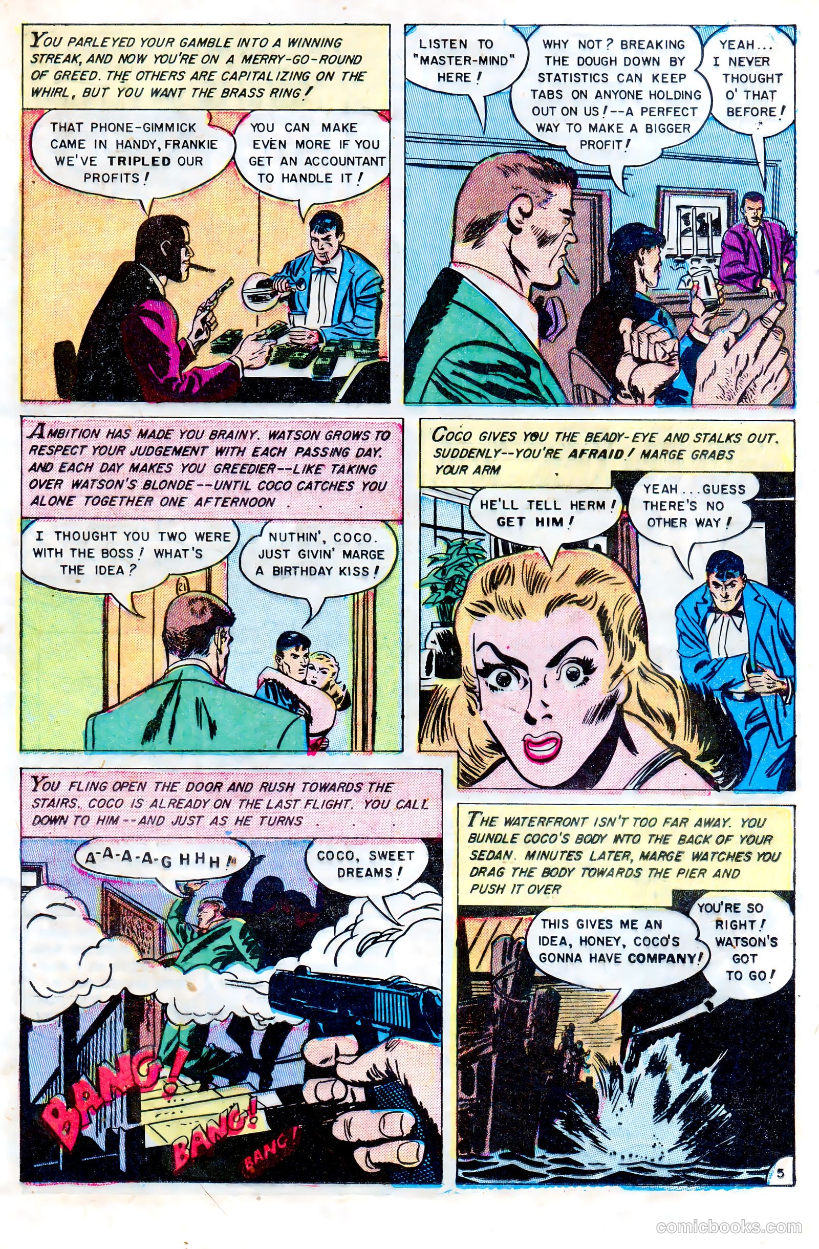 Crime and Punishment #70 (1954) — page 20 of 36