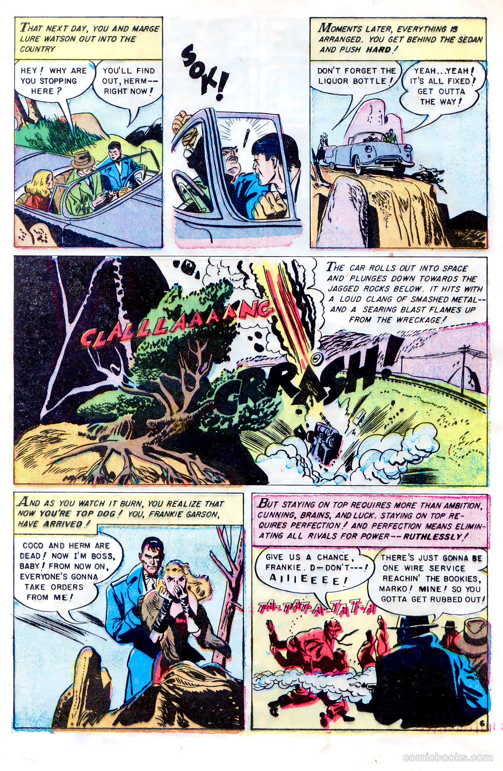 Crime and Punishment #70 (1954) — page 21 of 36