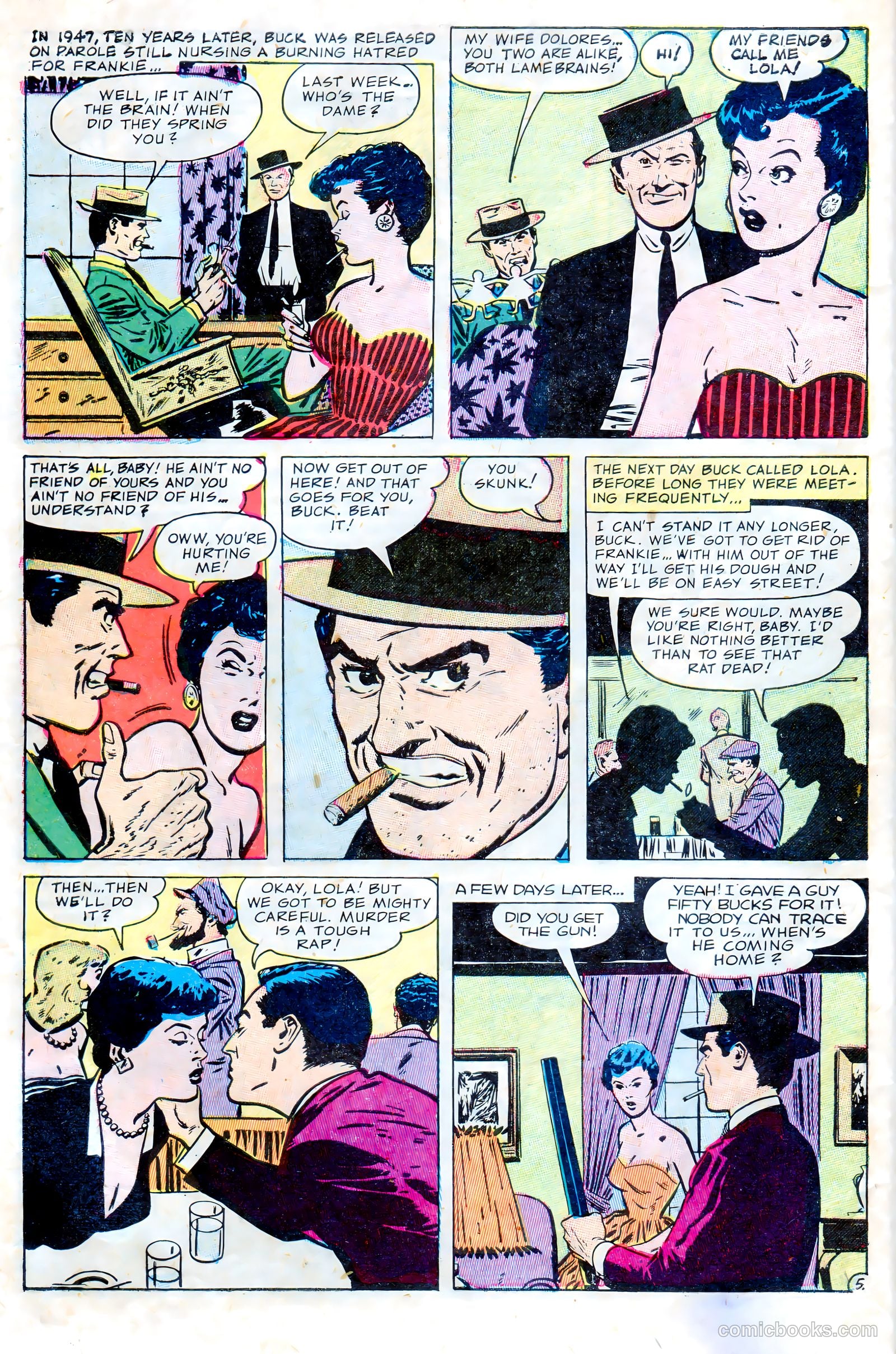 Crime and Punishment #70 (1954) — page 30 of 36