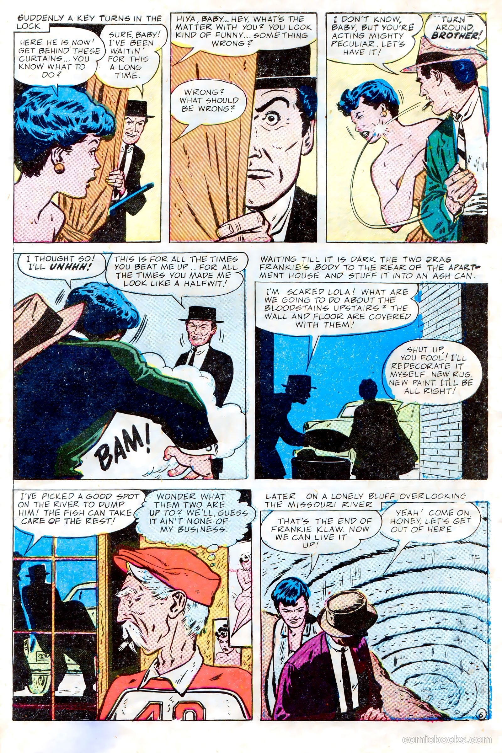 Crime and Punishment #70 (1954) — page 31 of 36