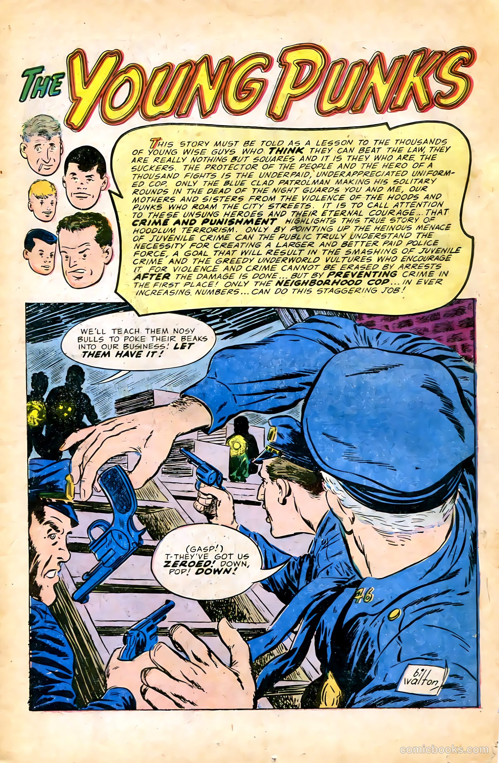 Crime and Punishment #71 (1955) — page 3 of 36