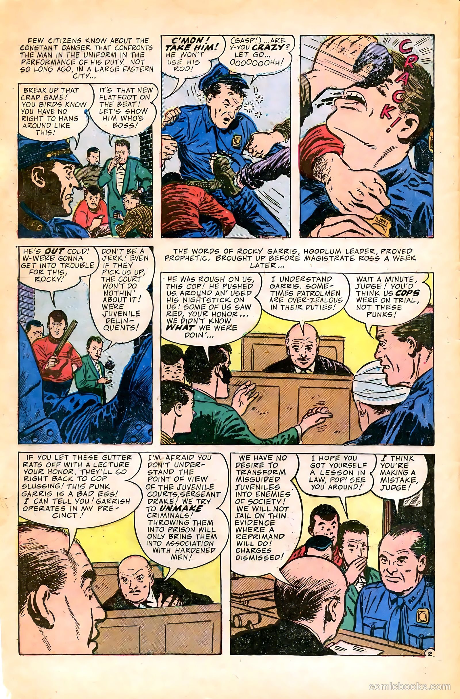 Crime and Punishment #71 (1955) — page 4 of 36