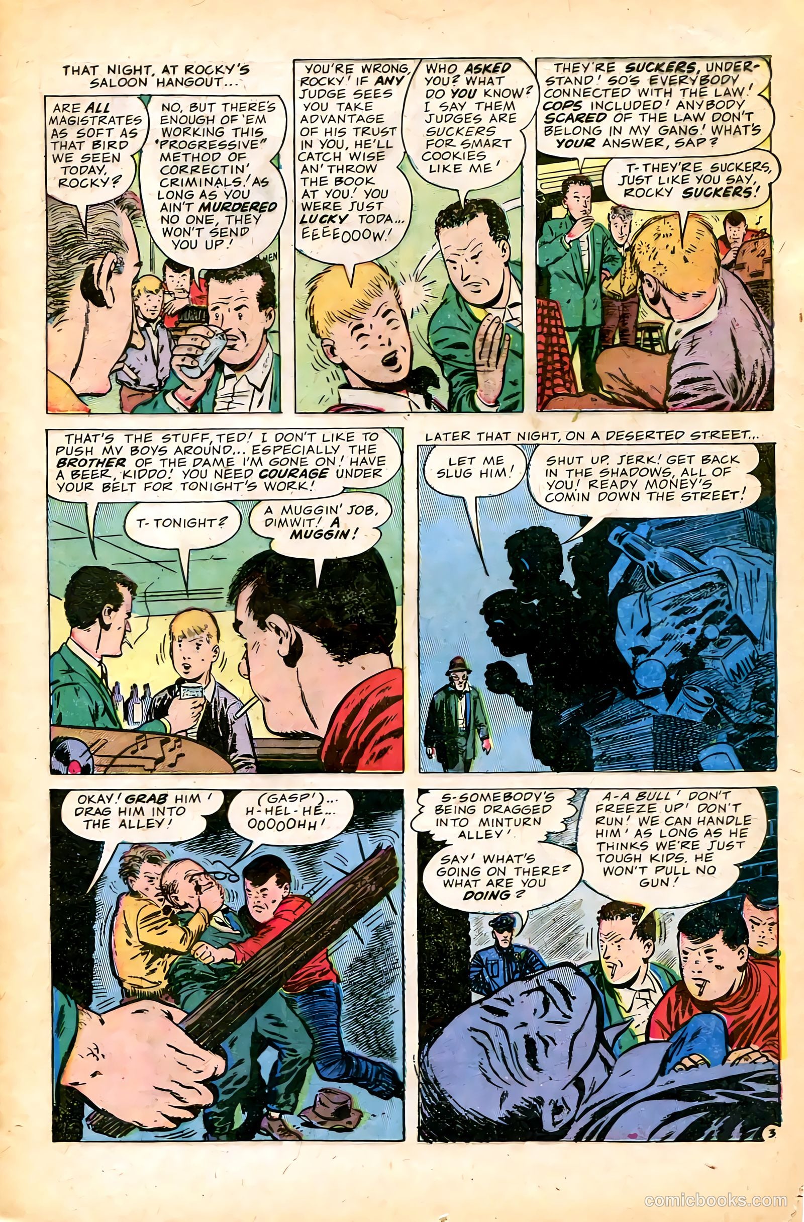 Crime and Punishment #71 (1955) — page 5 of 36
