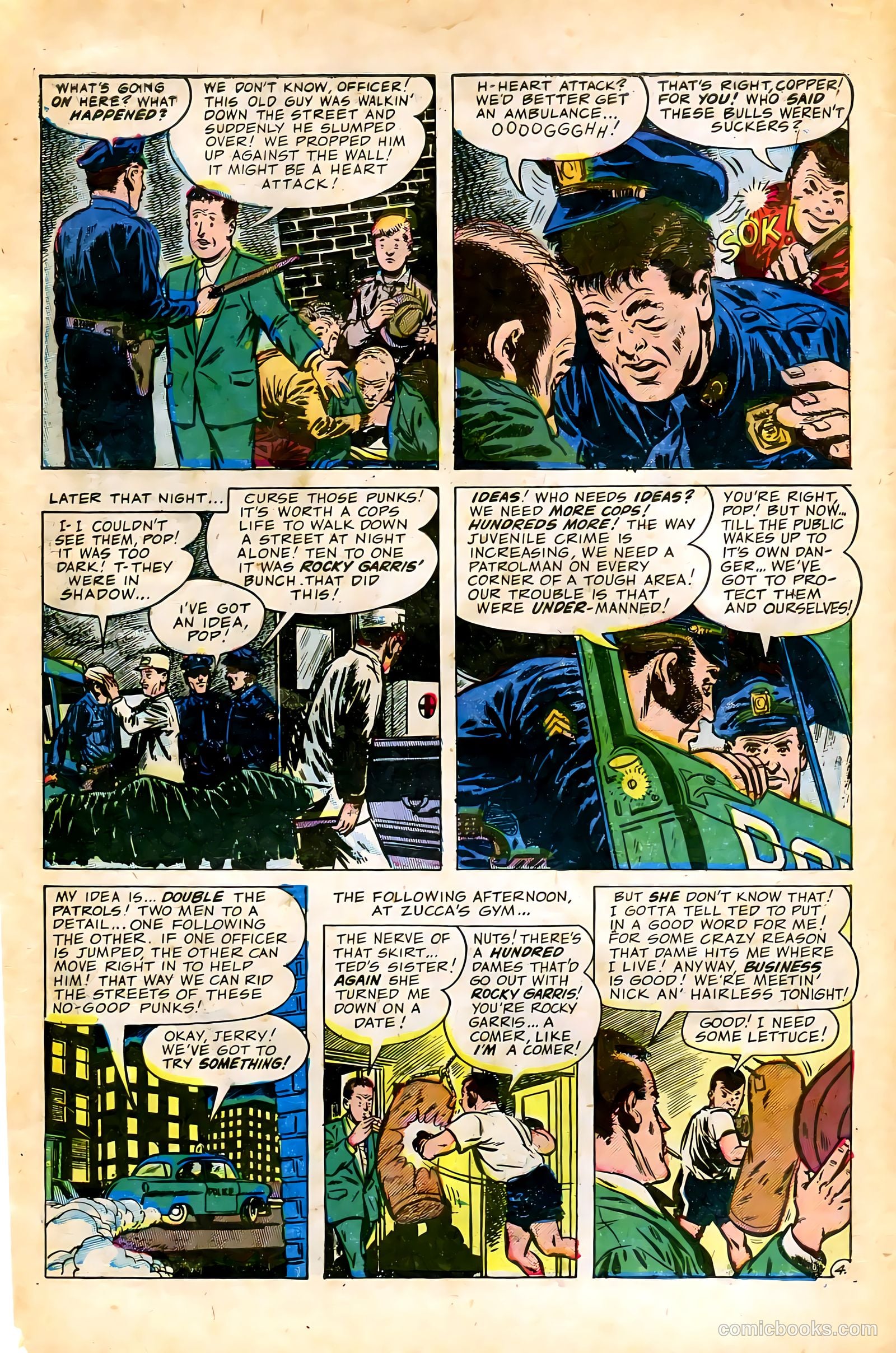Crime and Punishment #71 (1955) — page 6 of 36