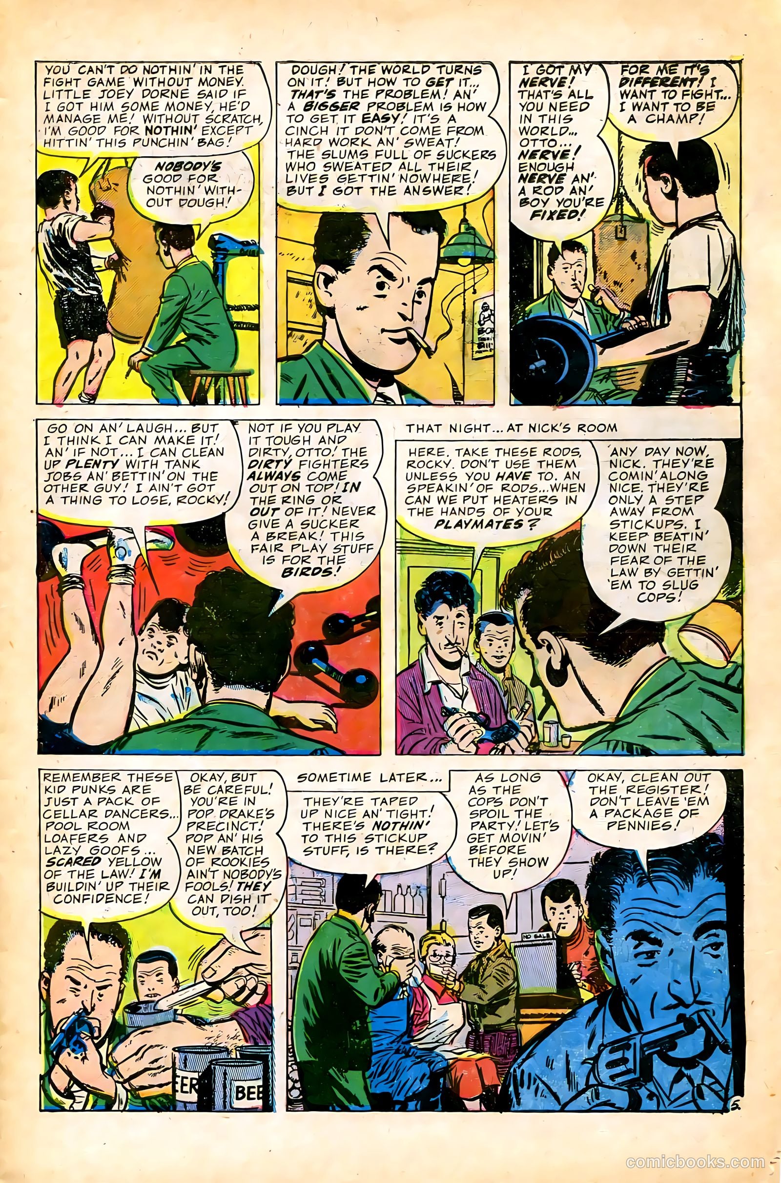 Crime and Punishment #71 (1955) — page 7 of 36