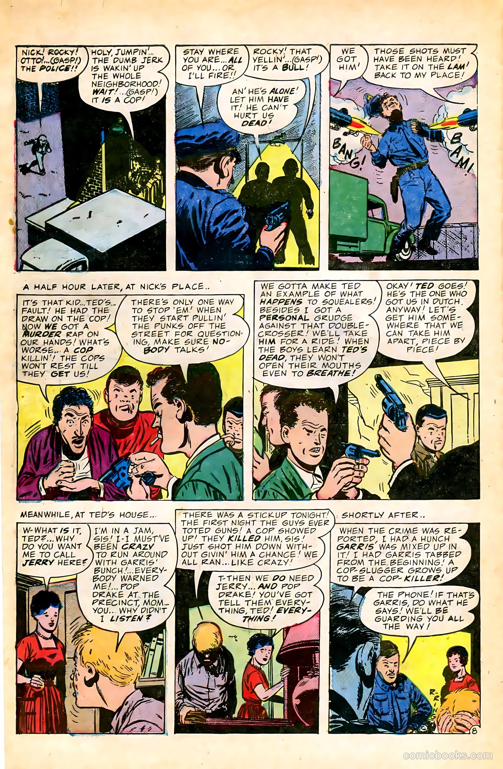 Crime and Punishment #71 (1955) — page 10 of 36