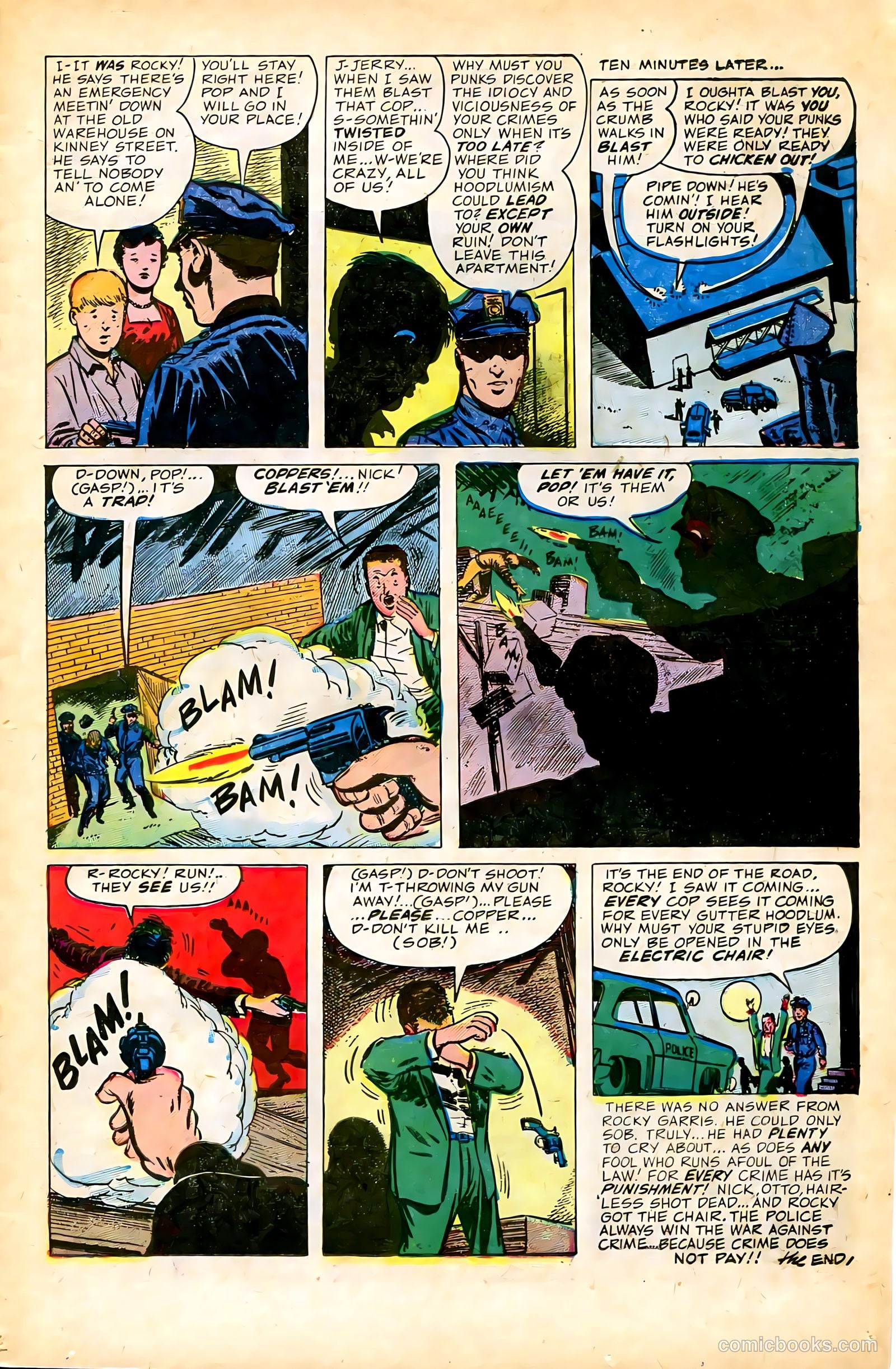 Crime and Punishment #71 (1955) — page 11 of 36