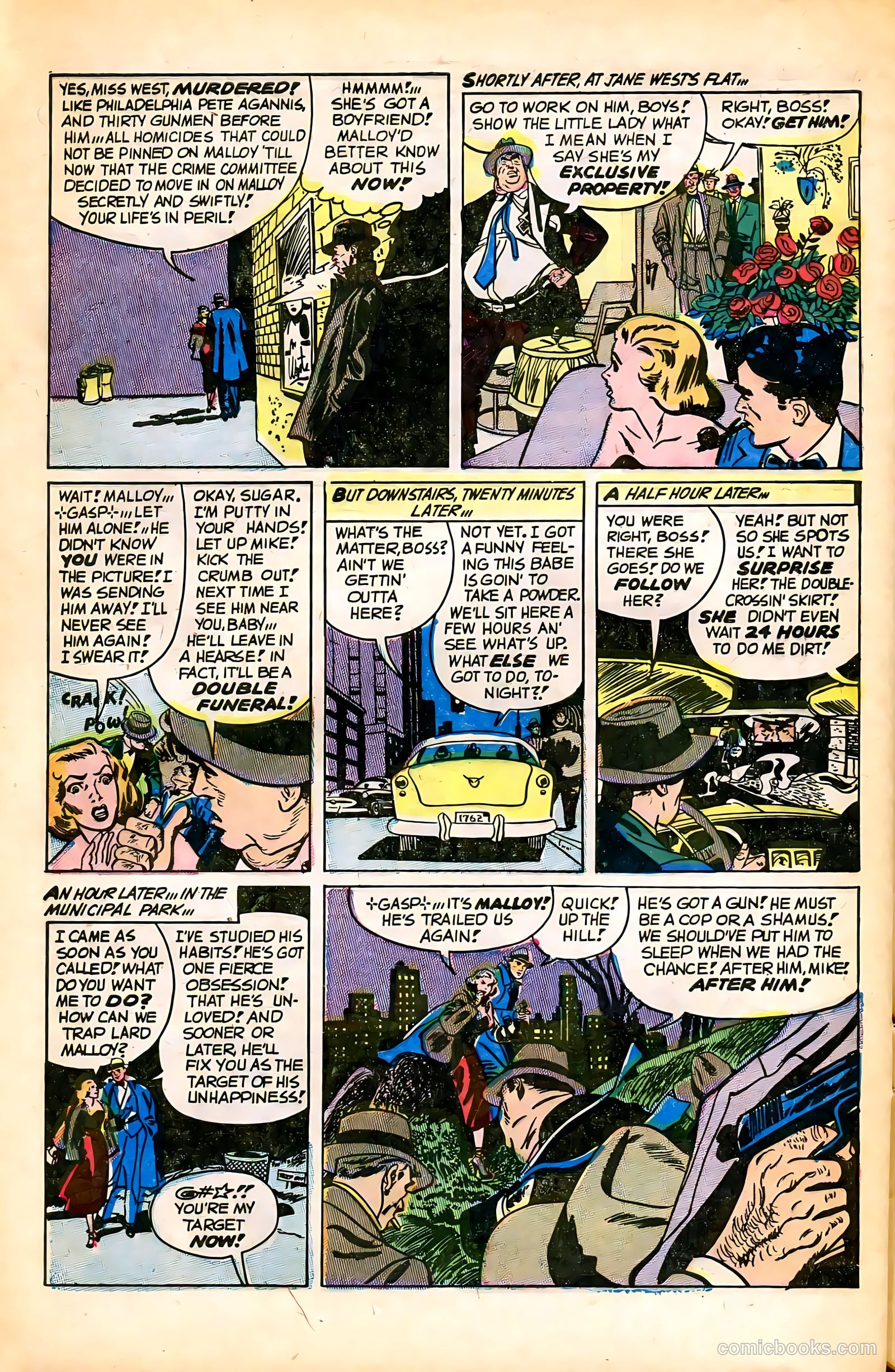 Crime and Punishment #71 (1955) — page 28 of 36