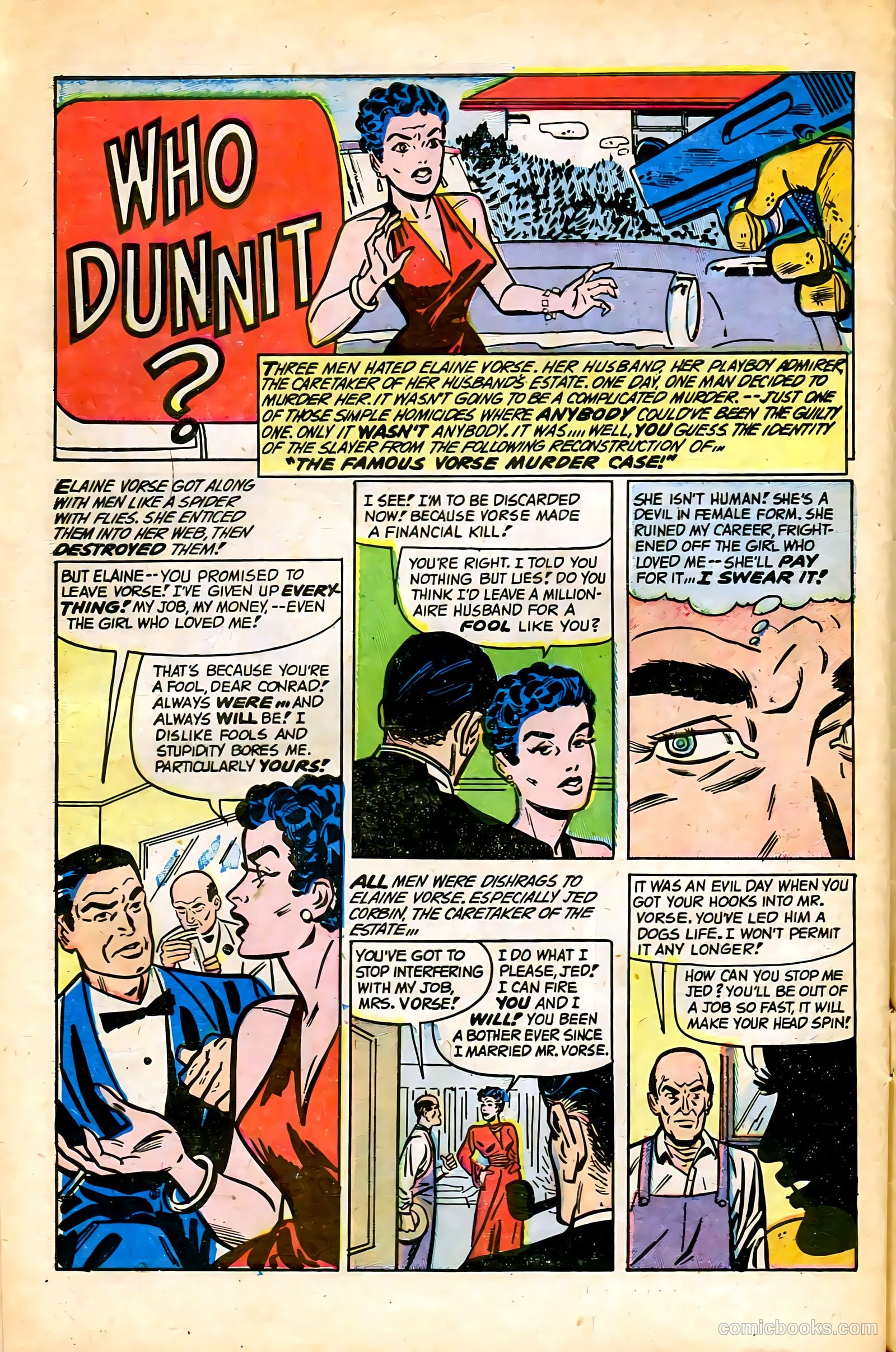 Crime and Punishment #71 (1955) — page 30 of 36
