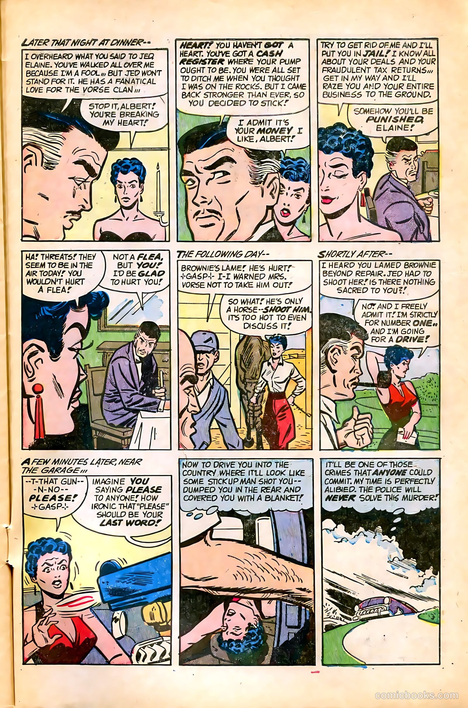 Crime and Punishment #71 (1955) — page 31 of 36