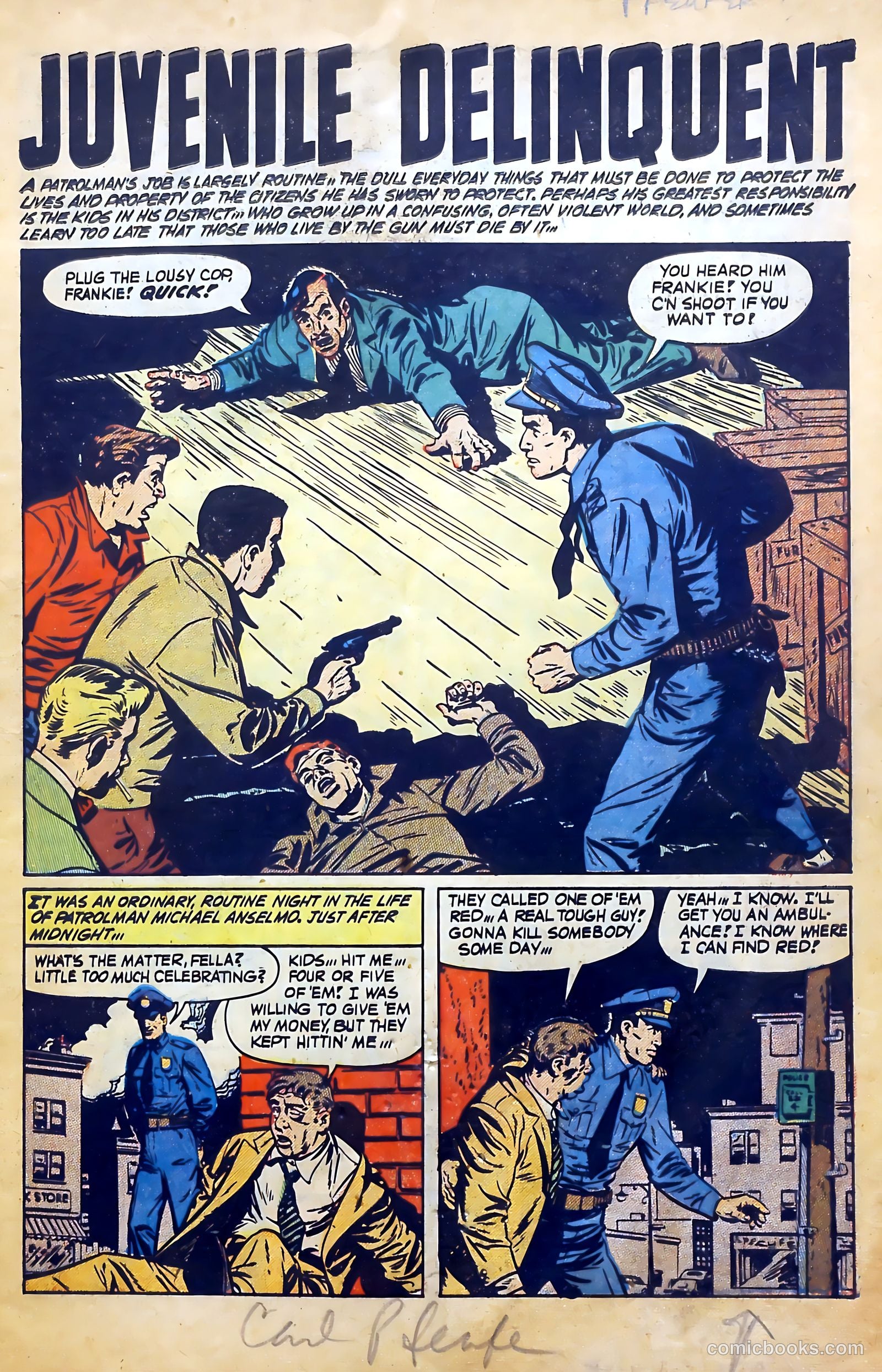 Crime and Punishment #72 (1955) — page 3 of 36