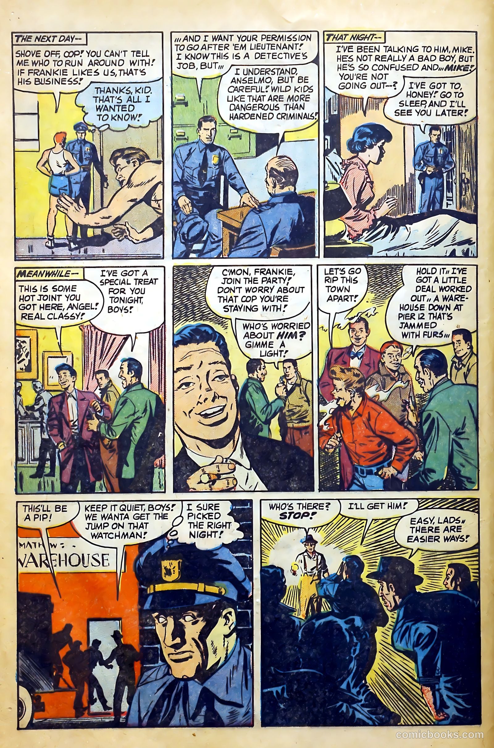 Crime and Punishment #72 (1955) — page 8 of 36