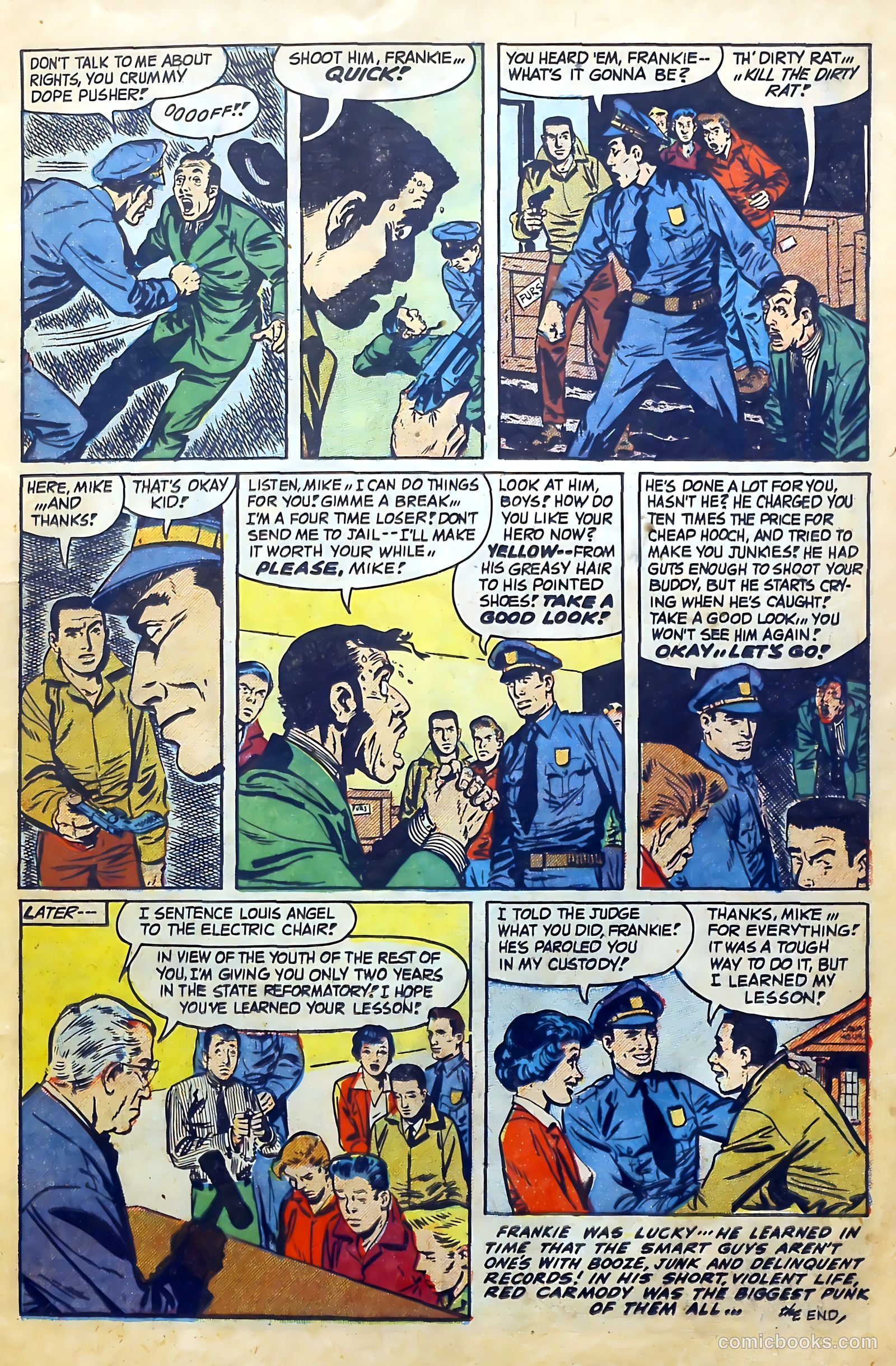 Crime and Punishment #72 (1955) — page 11 of 36