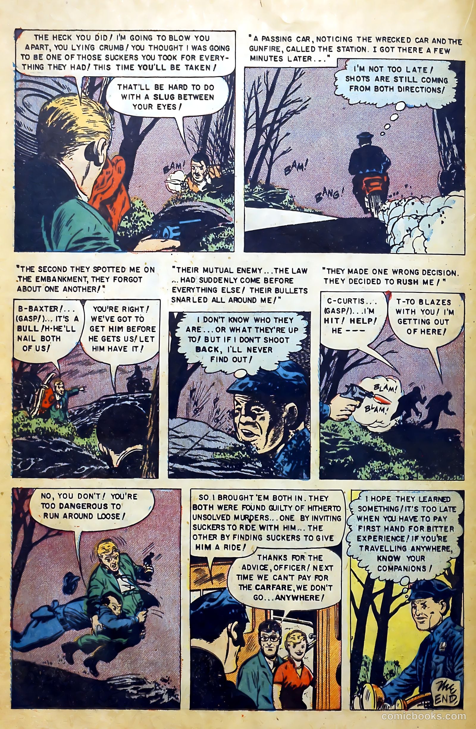 Crime and Punishment #72 (1955) — page 18 of 36